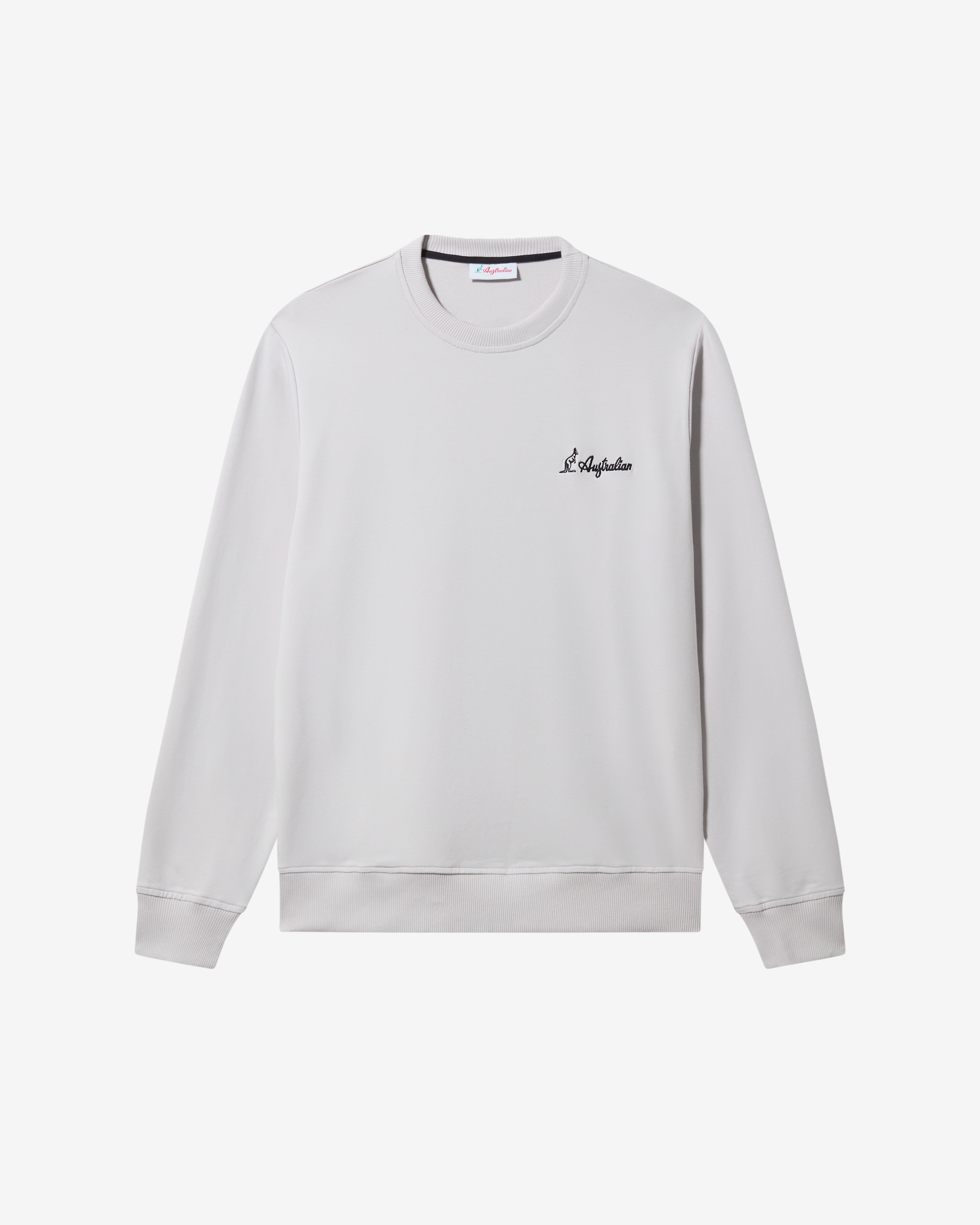 australian-record-crewneck-felpa-girocollo-cenere image 4
