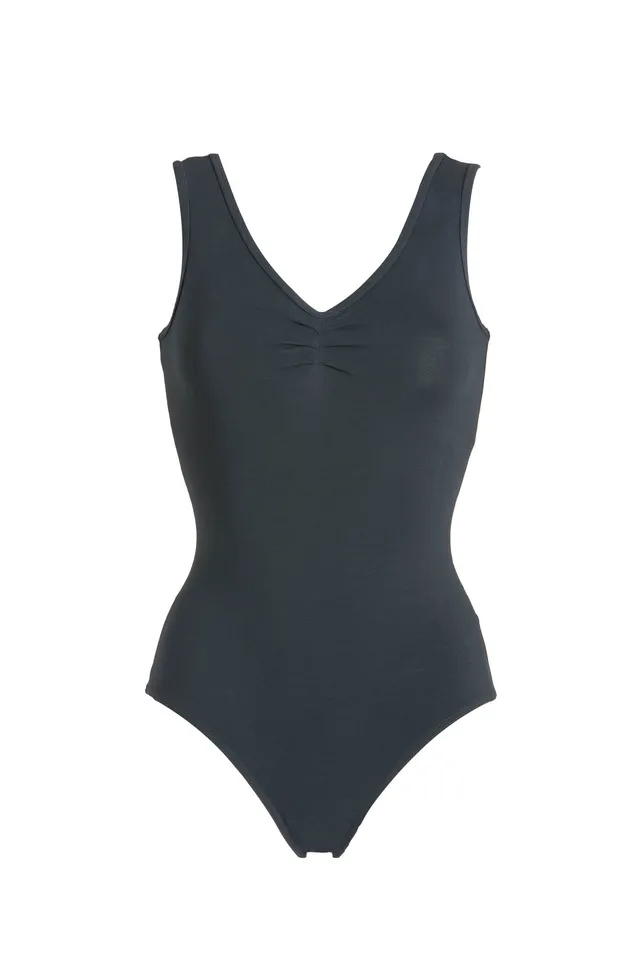 deha-t02002-body-canotta-a-v-grigio image 1