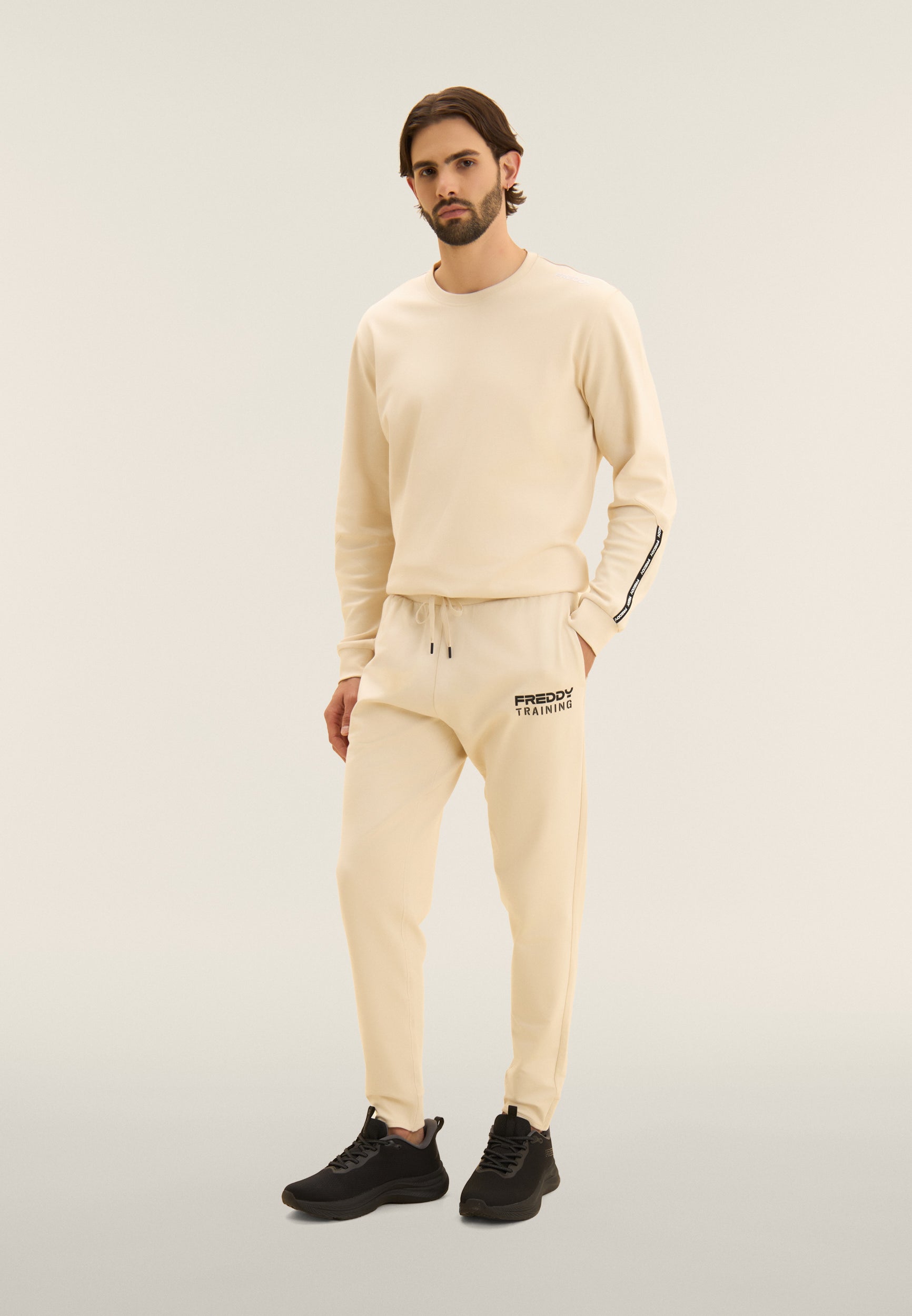freddy-pantaloni-slim-cropped-con-fondo-in-costina-training image 2