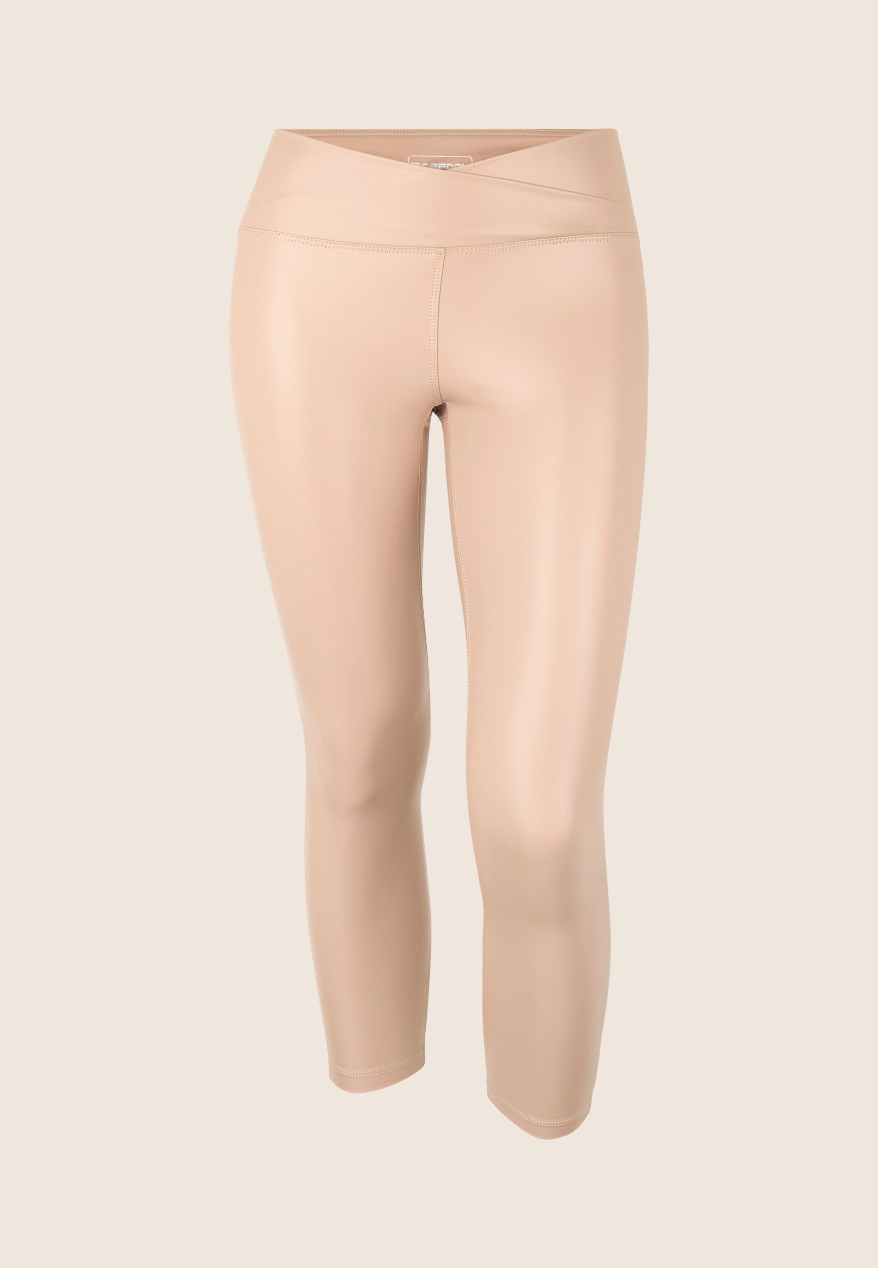 freddy-leggings-7-8-vita-regular-effetto-lucido-con-incrocio image 1