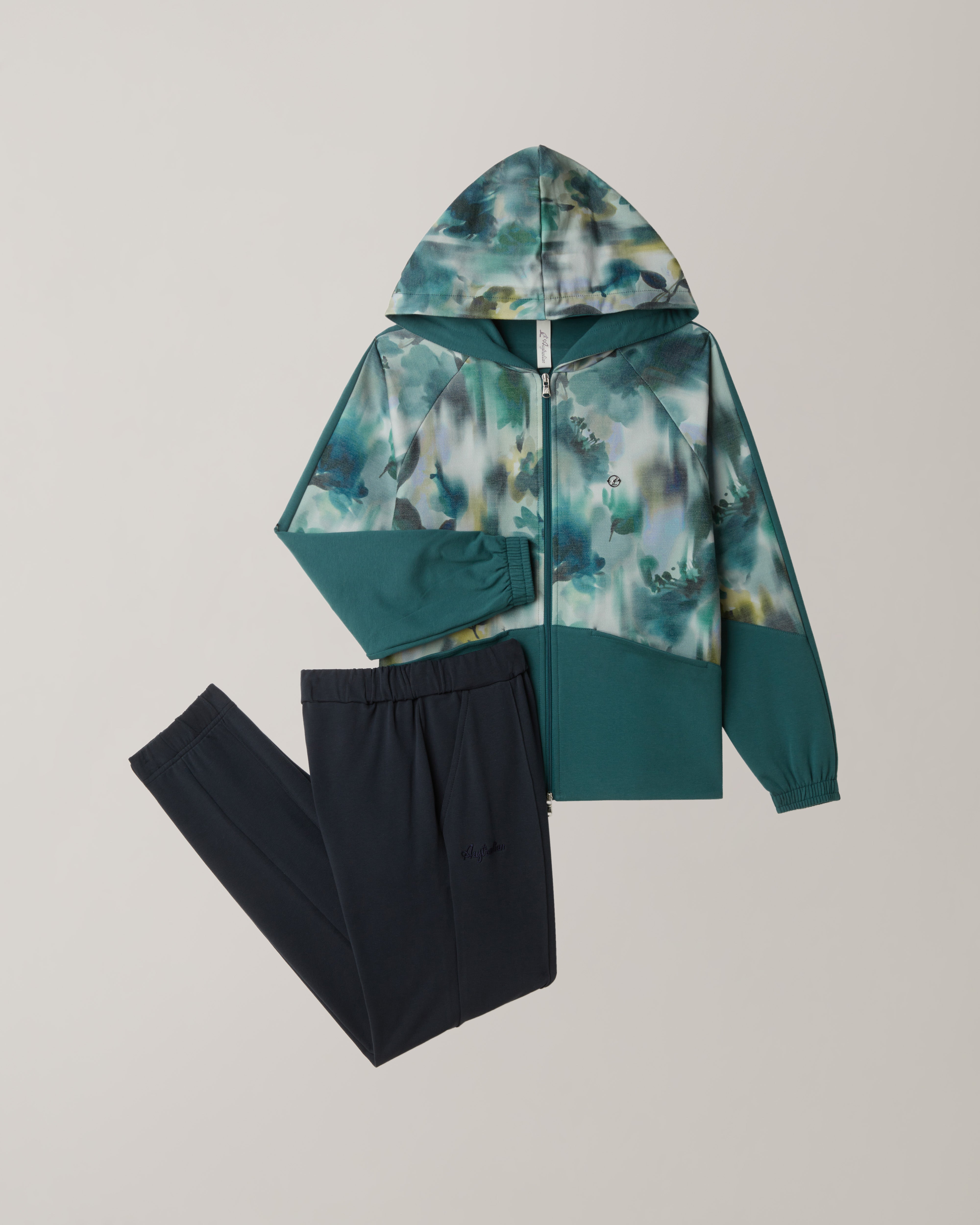 australian-dusty-fleece-tracksuit-tuta-alloro-garzata image 8