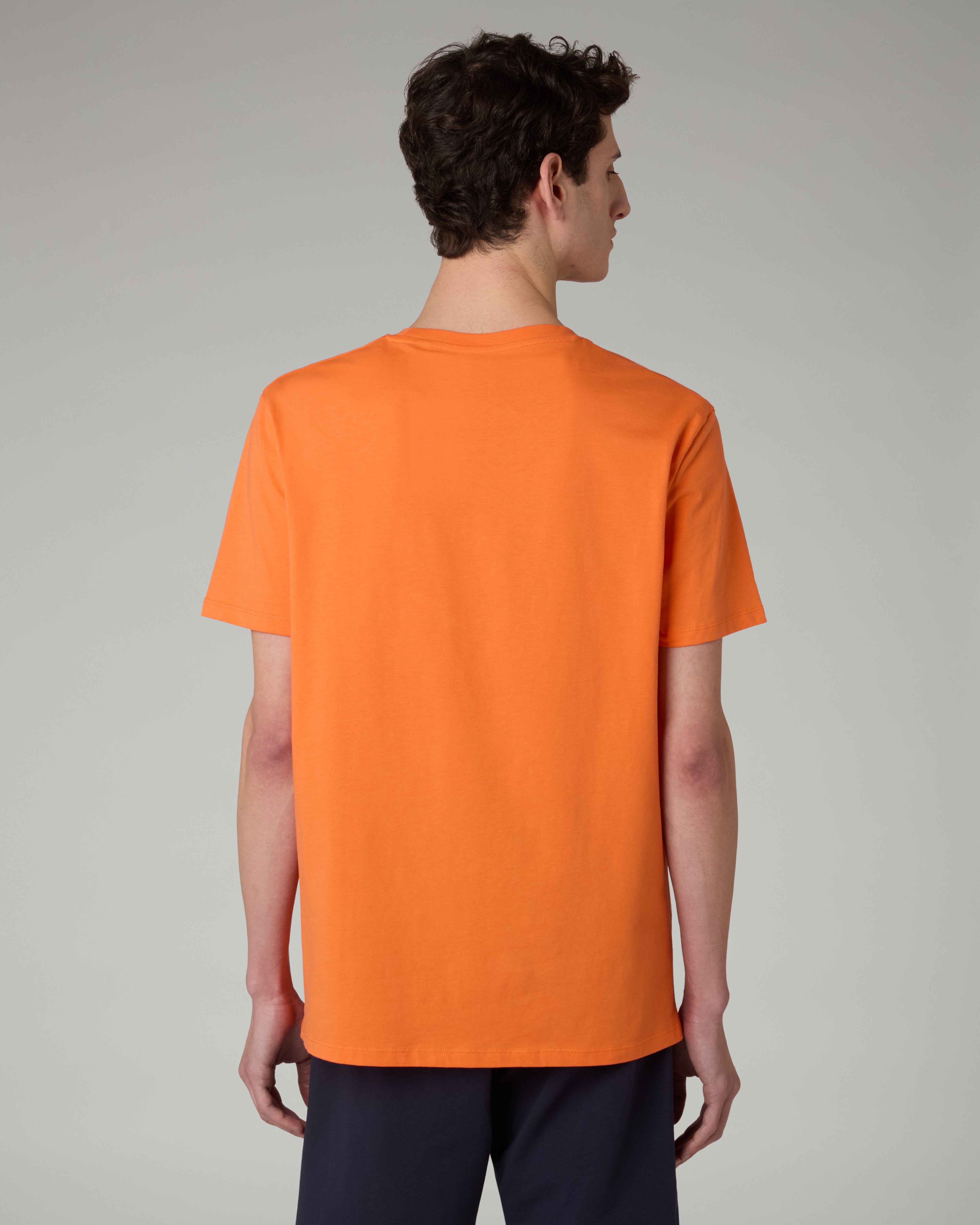 australian-cup-t-shirt-arancio-acceso-in-cotone-regular image 3