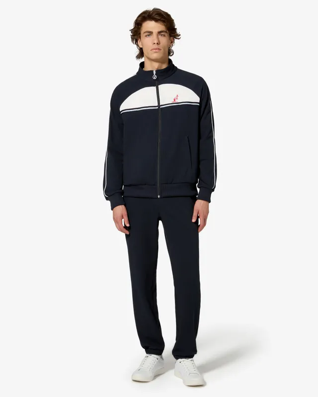 australian-wayne-tracksuit-swutu0111-tuta-piquet-blu-navy-made-in-italy image 1