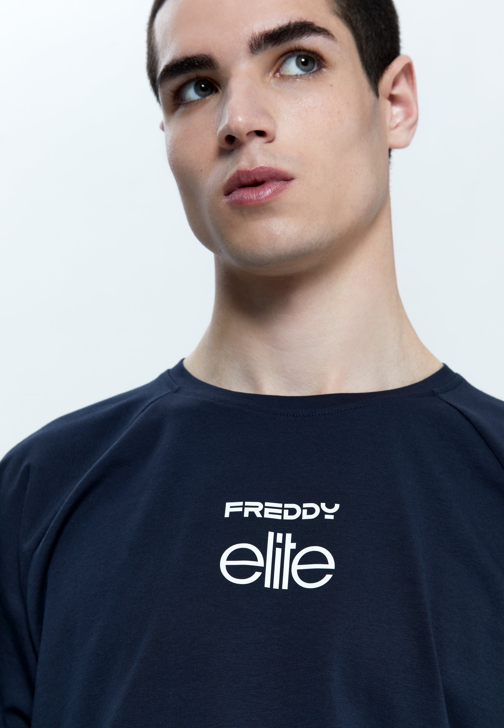 freddy-t-shirt-uomo-maniche-raglan-elite-jersey-cotone-elasticizzato image 4