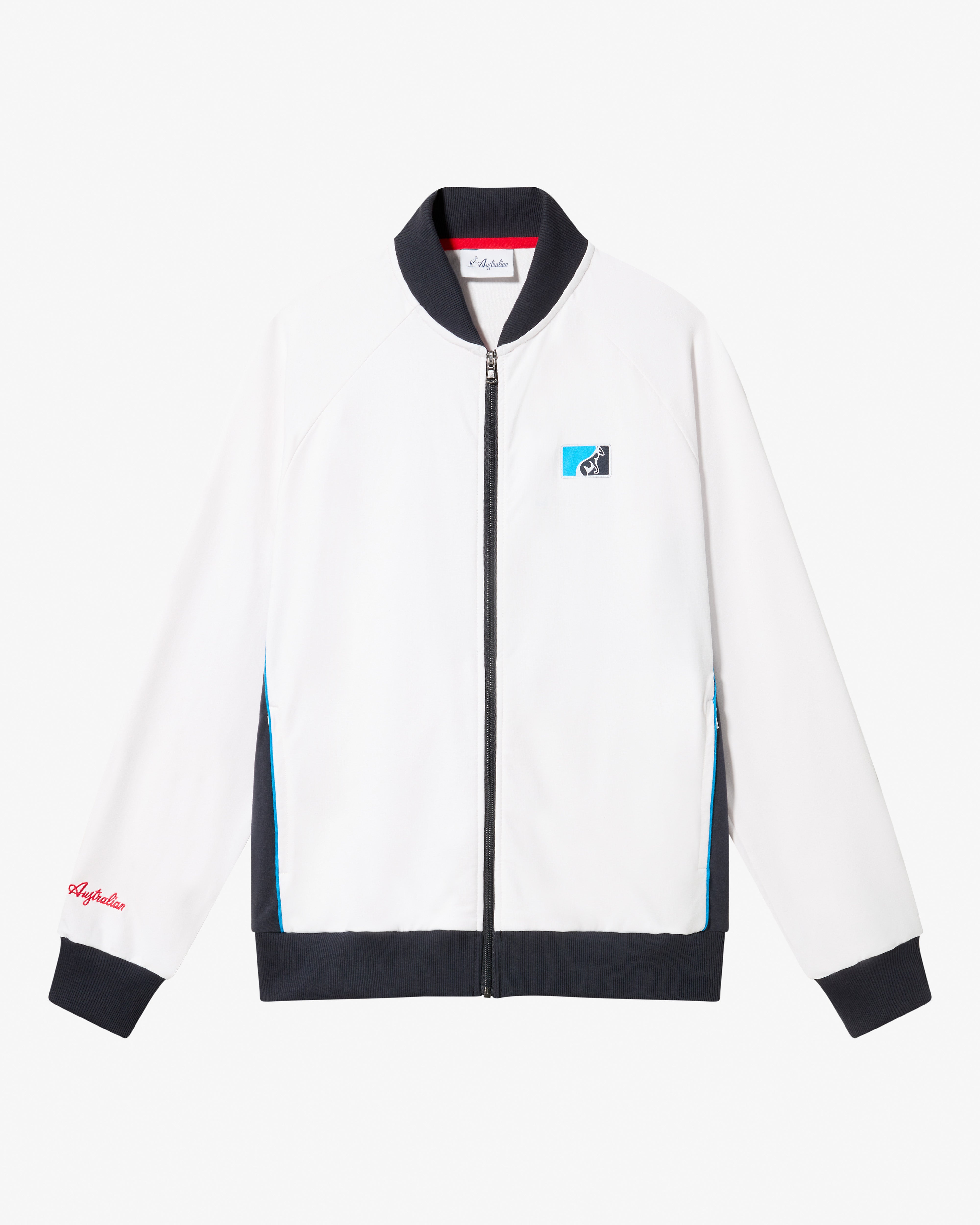 australian-league-track-jacket-felpa-bianca-full-zip image 6