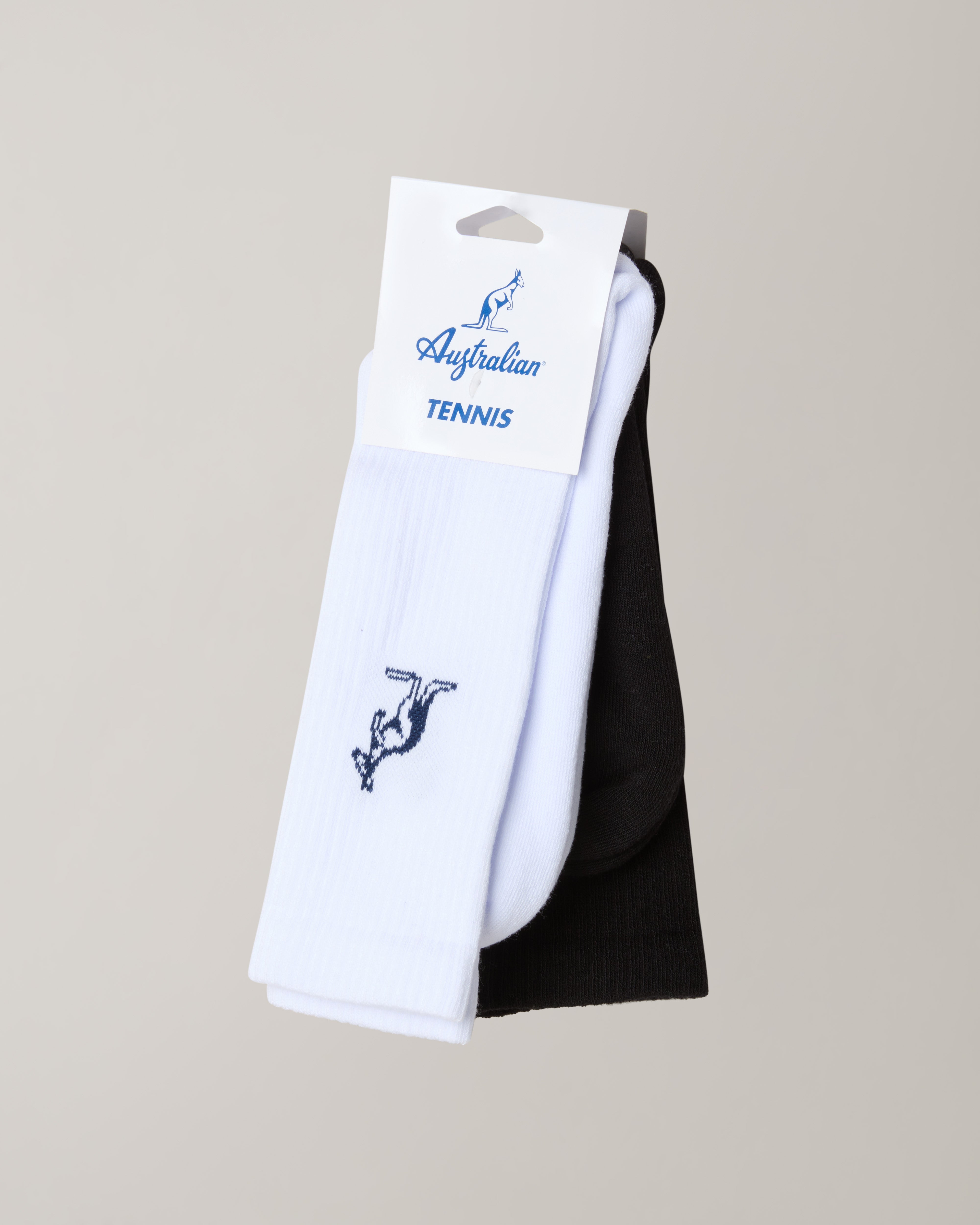 australian-bi-pack-cotton-socks-calze-cotone-bianco-nero image 2