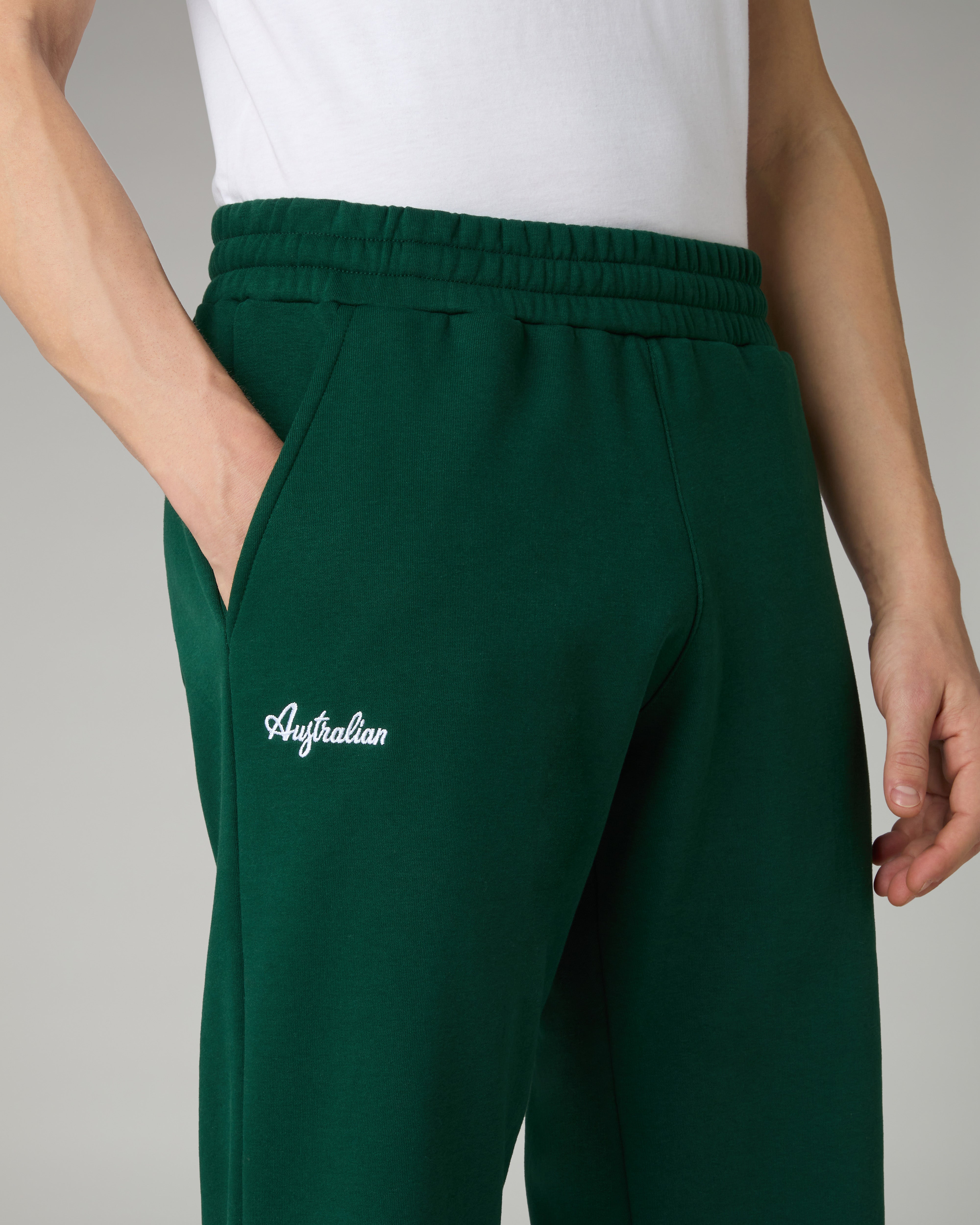 australian-essential-fleece-track-pant-pantaloni-felpa-invernali image 5