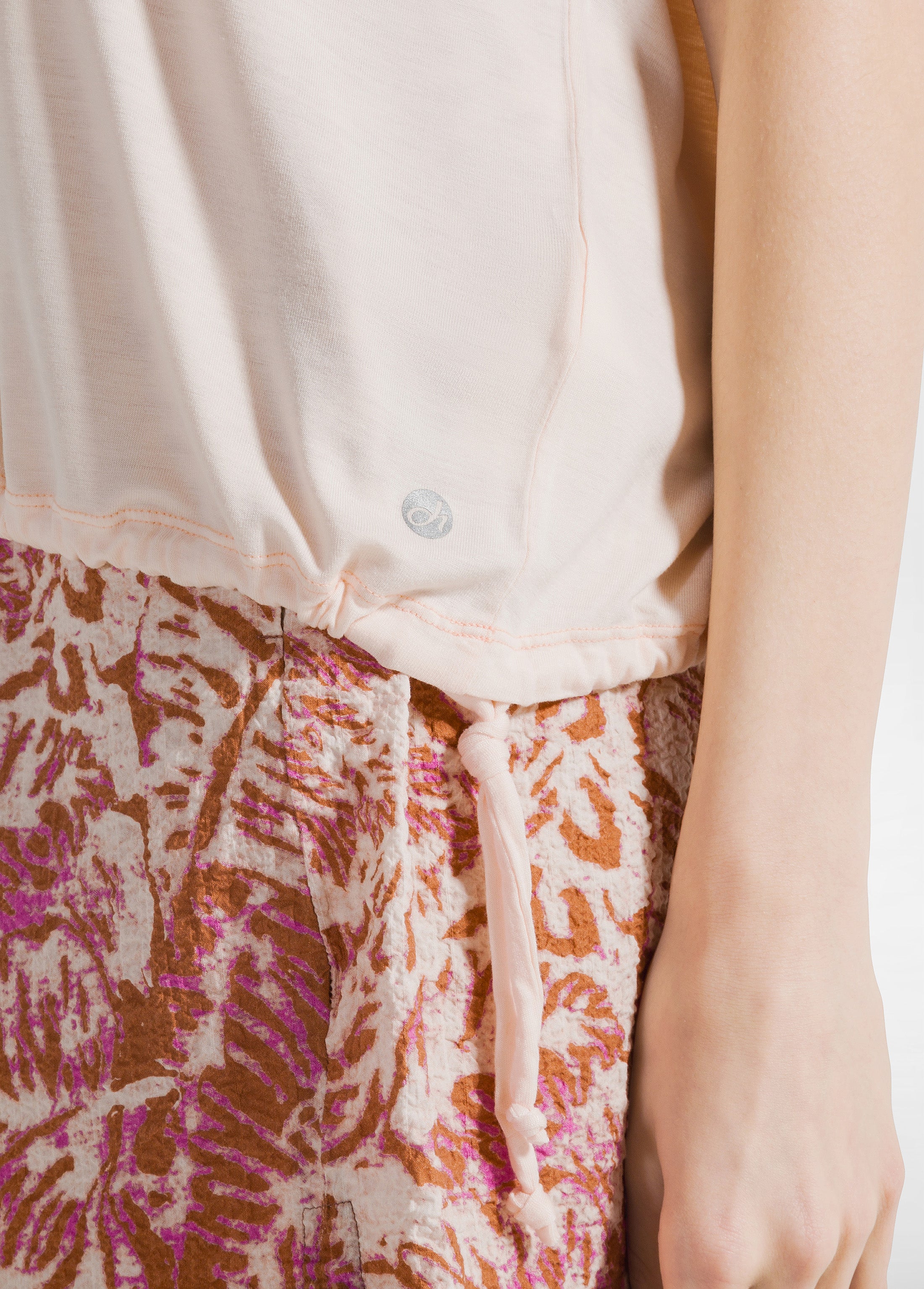 deha-t-shirt-in-viscosa-con-coulisse-rosa image 3