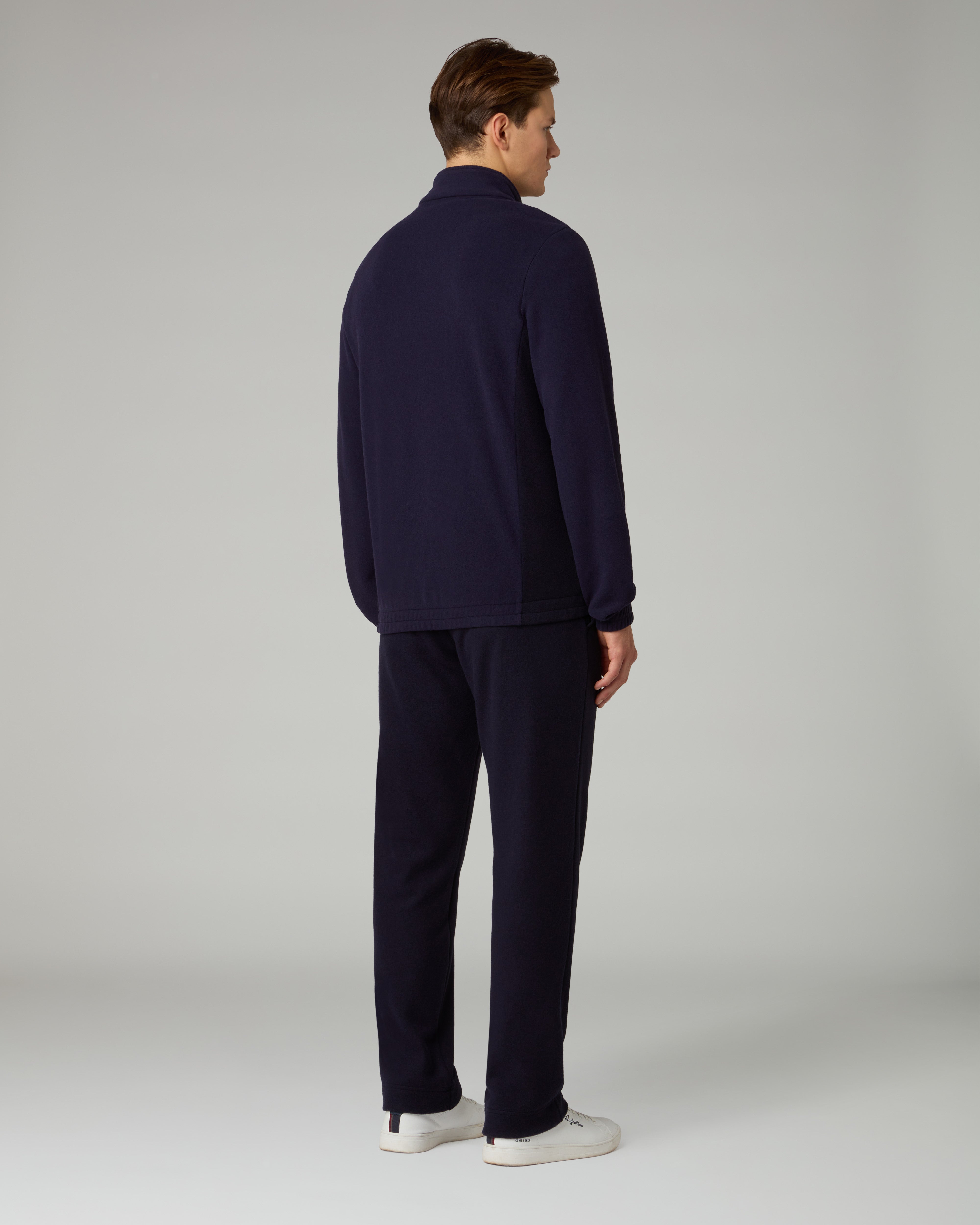 australian-posh-softech-tracksuit-tuta-blu-cosmo-full-zip-made-in-italy image 2