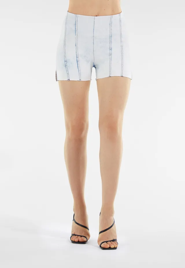 freddy-shorts-push-up-wr-up-denim-super-slavato-con-spacchi image 1