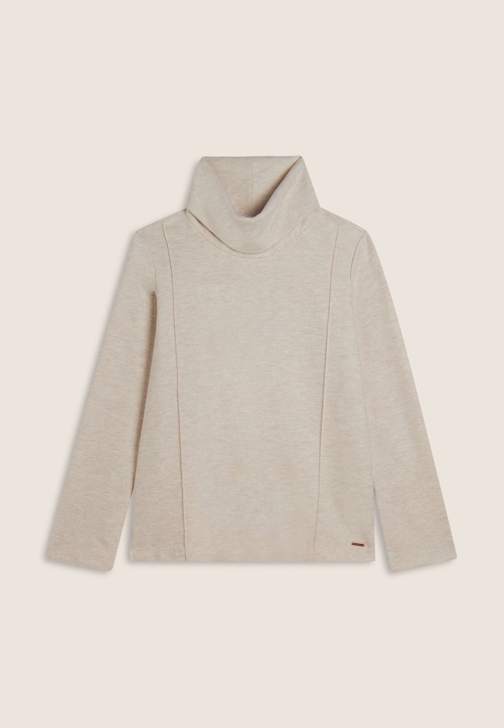 freddy-felpa-donna-svasata-collo-alto-effetto-tricot image 6