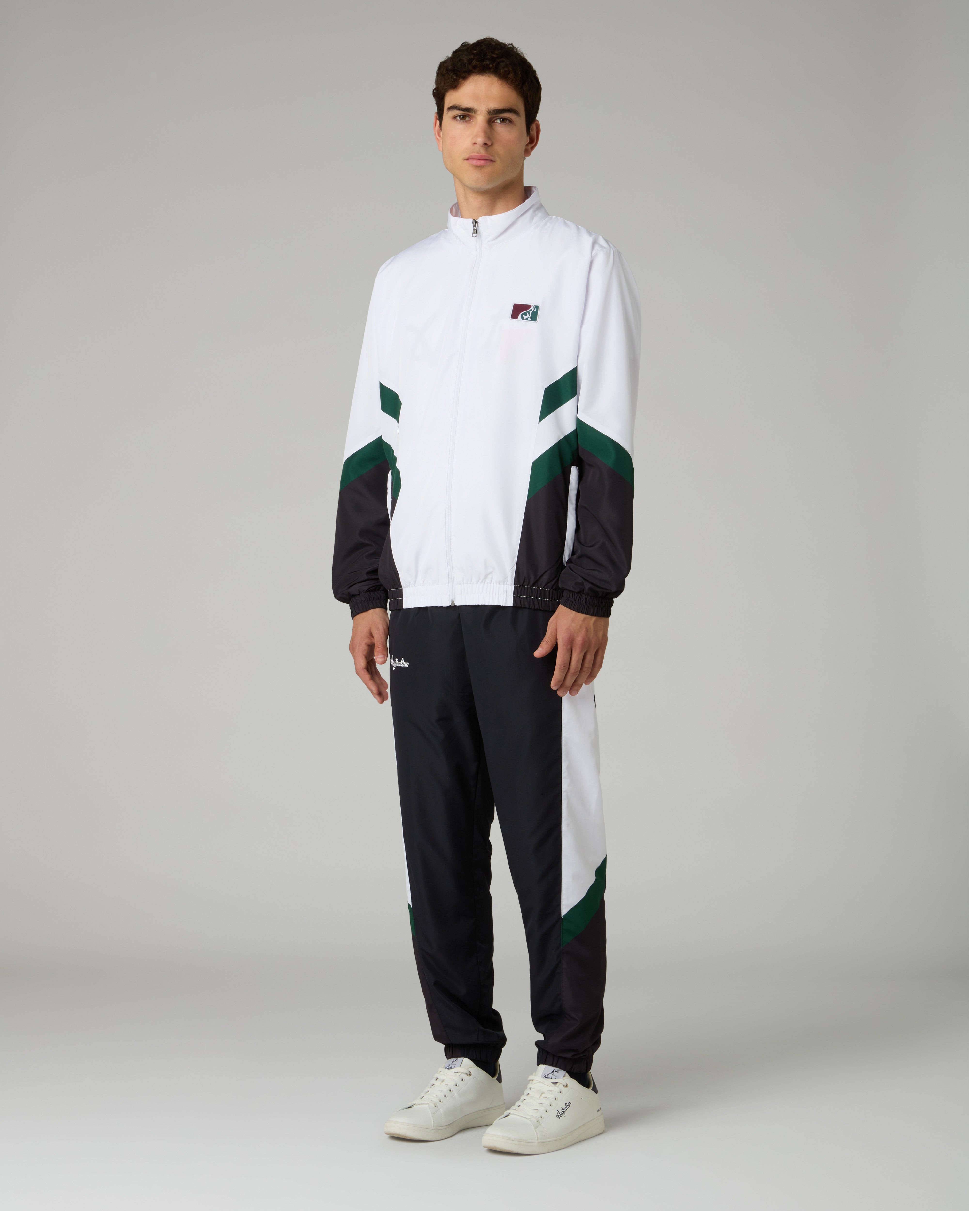 australian-classic-tracksuit-bianco-tuta-smash-foderata-giacca-pantalone image 1