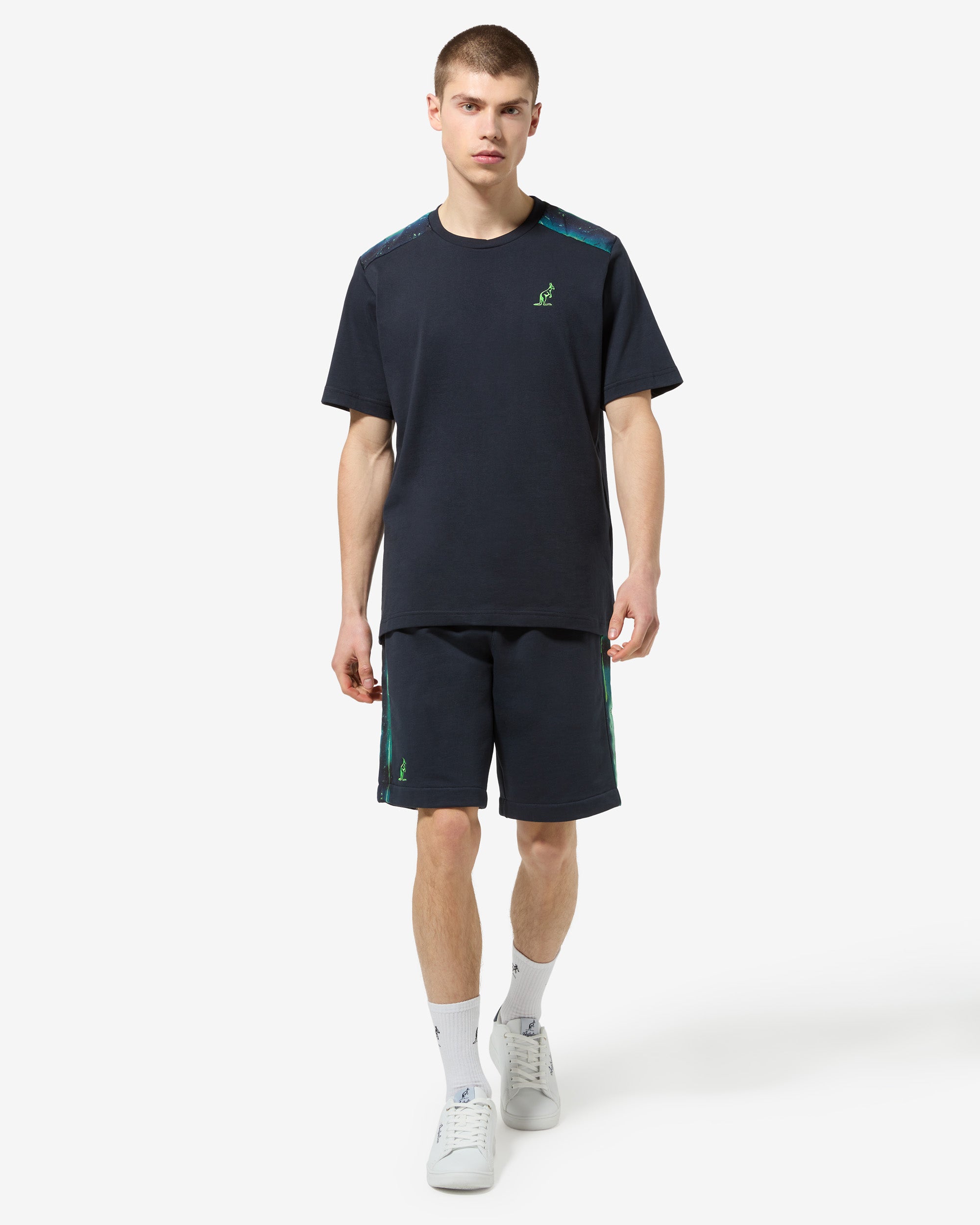 australian-file-short-blu-navy-in-felpa-garzata image 3
