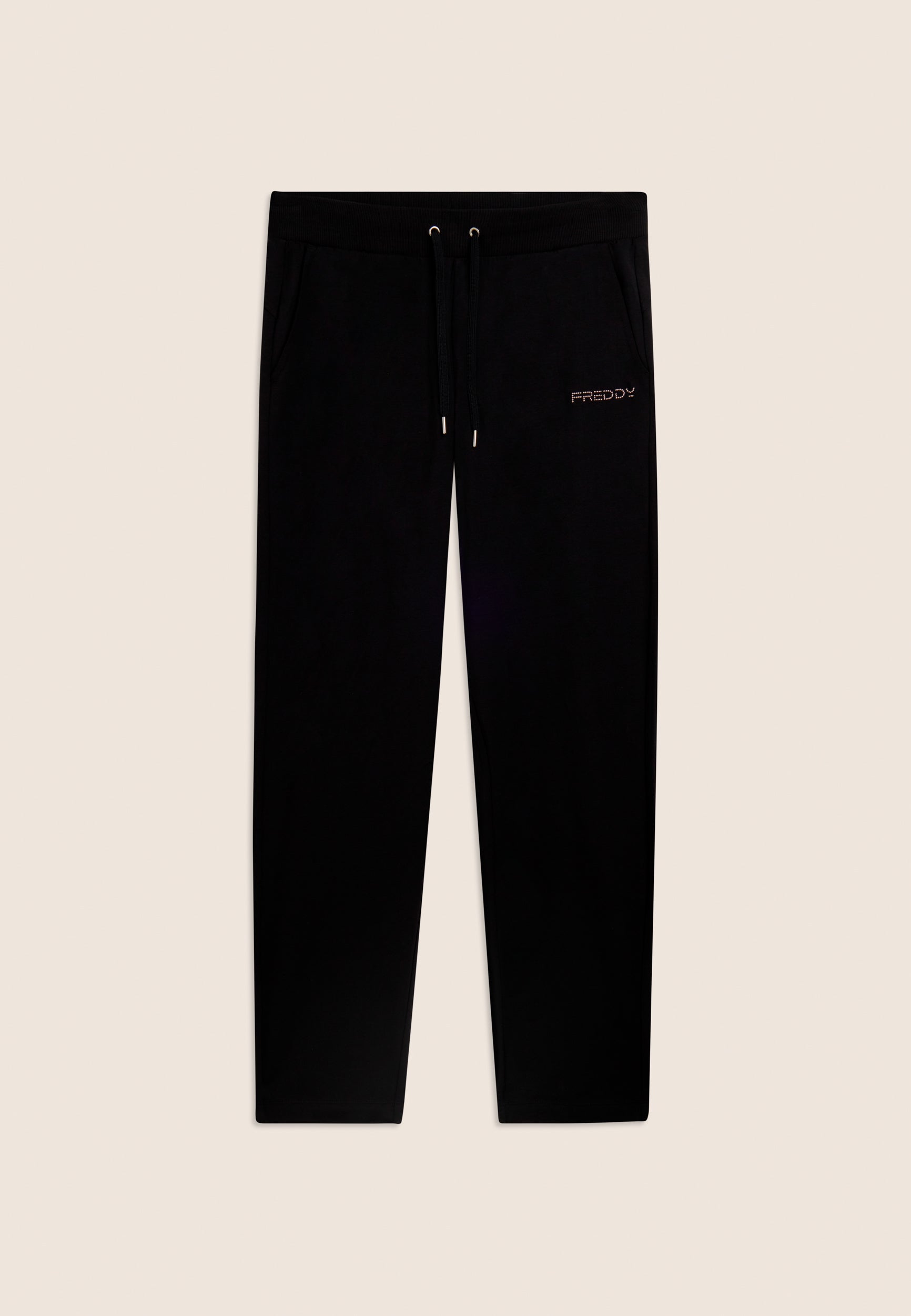 freddy-pantaloni-sportivi-regular-con-logo-freddy-in-perline-rosa-jersey-cotone image 6