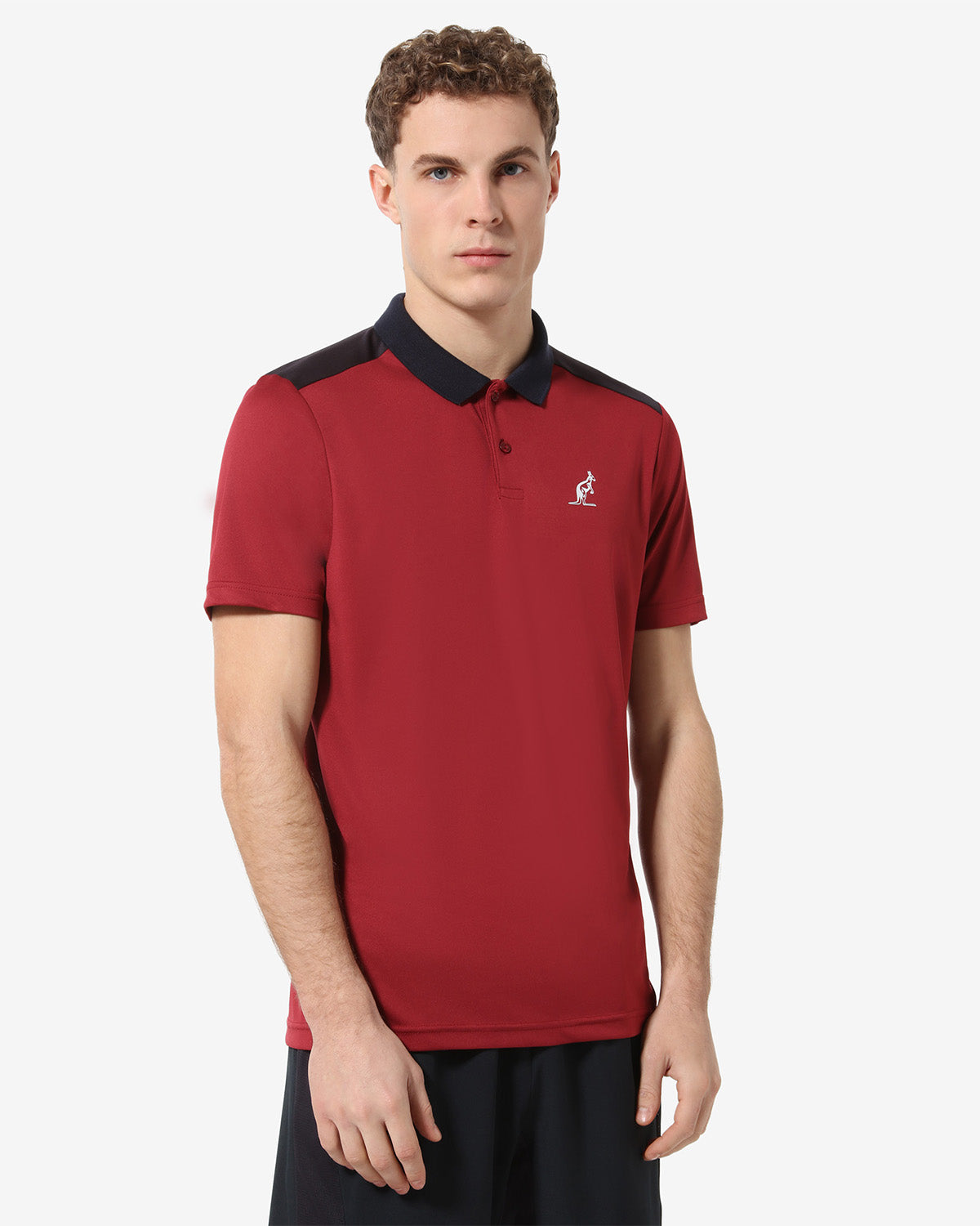 australian-energy-polo-tennis-polo-ace-traspirante-bordeaux image 1