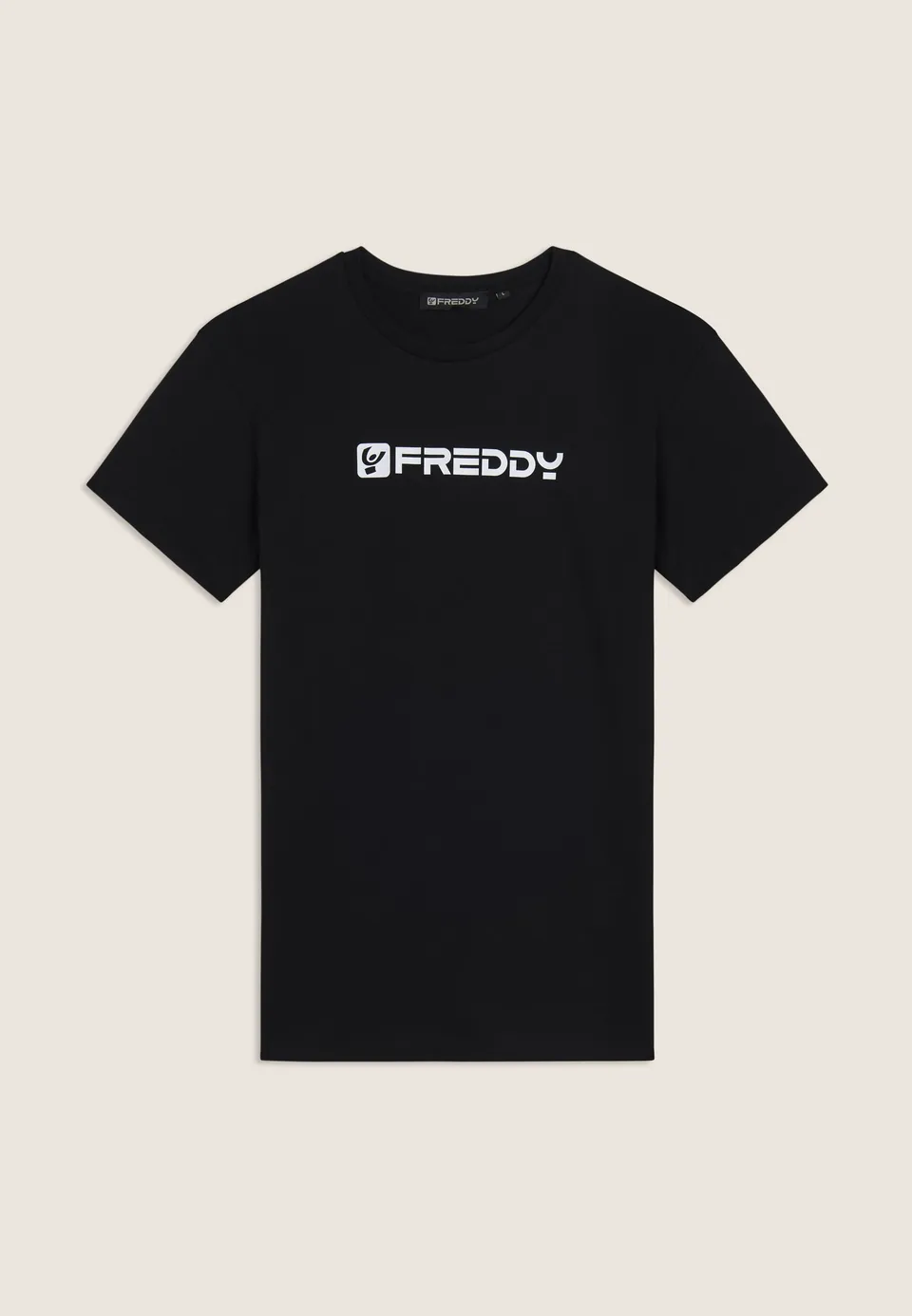 freddy-t-shirt-basic-uomo-in-100-cotone-fit-regular-girocollo image 1