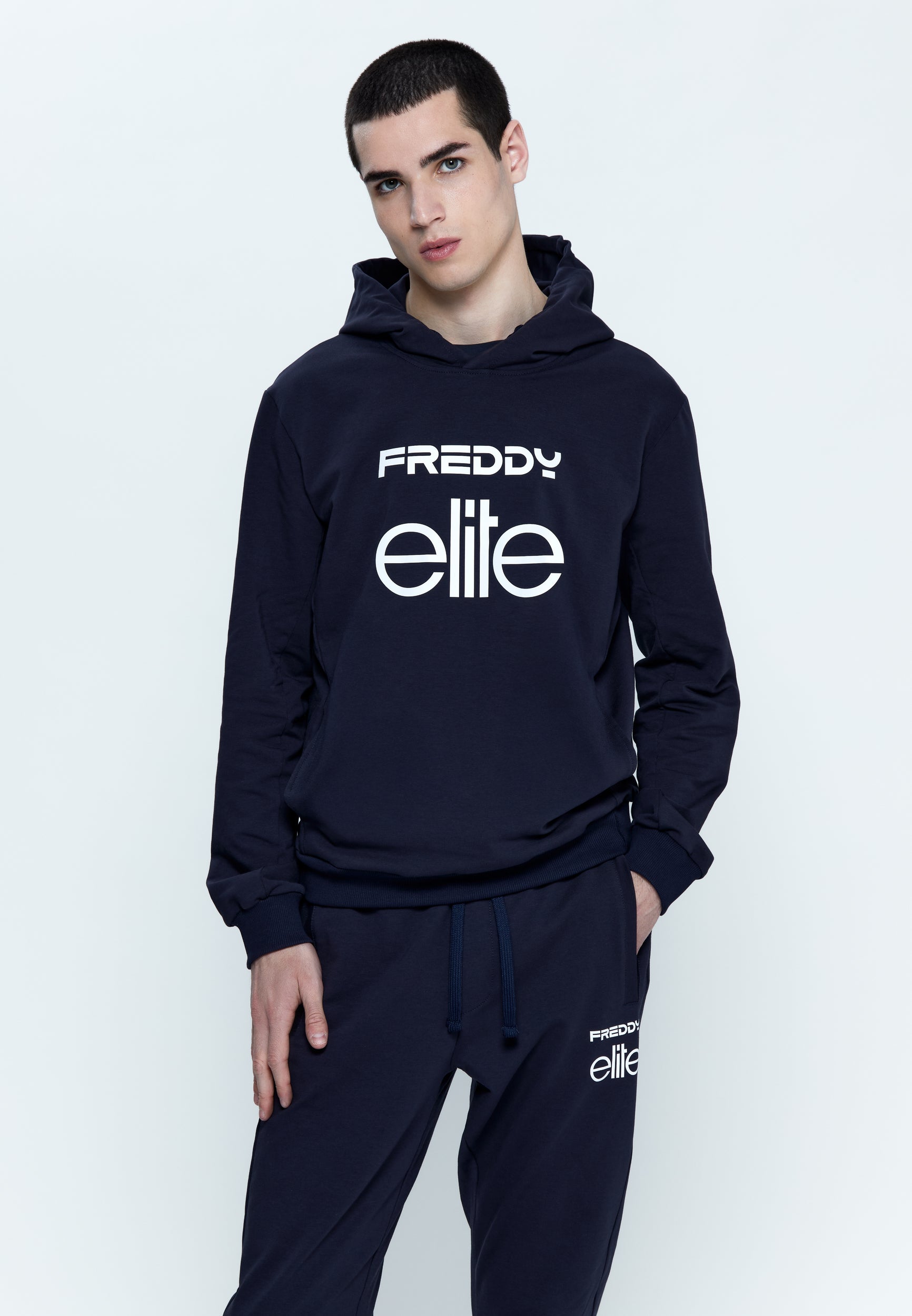 freddy-felpa-uomo-con-cappuccio-elite-x-freddy image 1