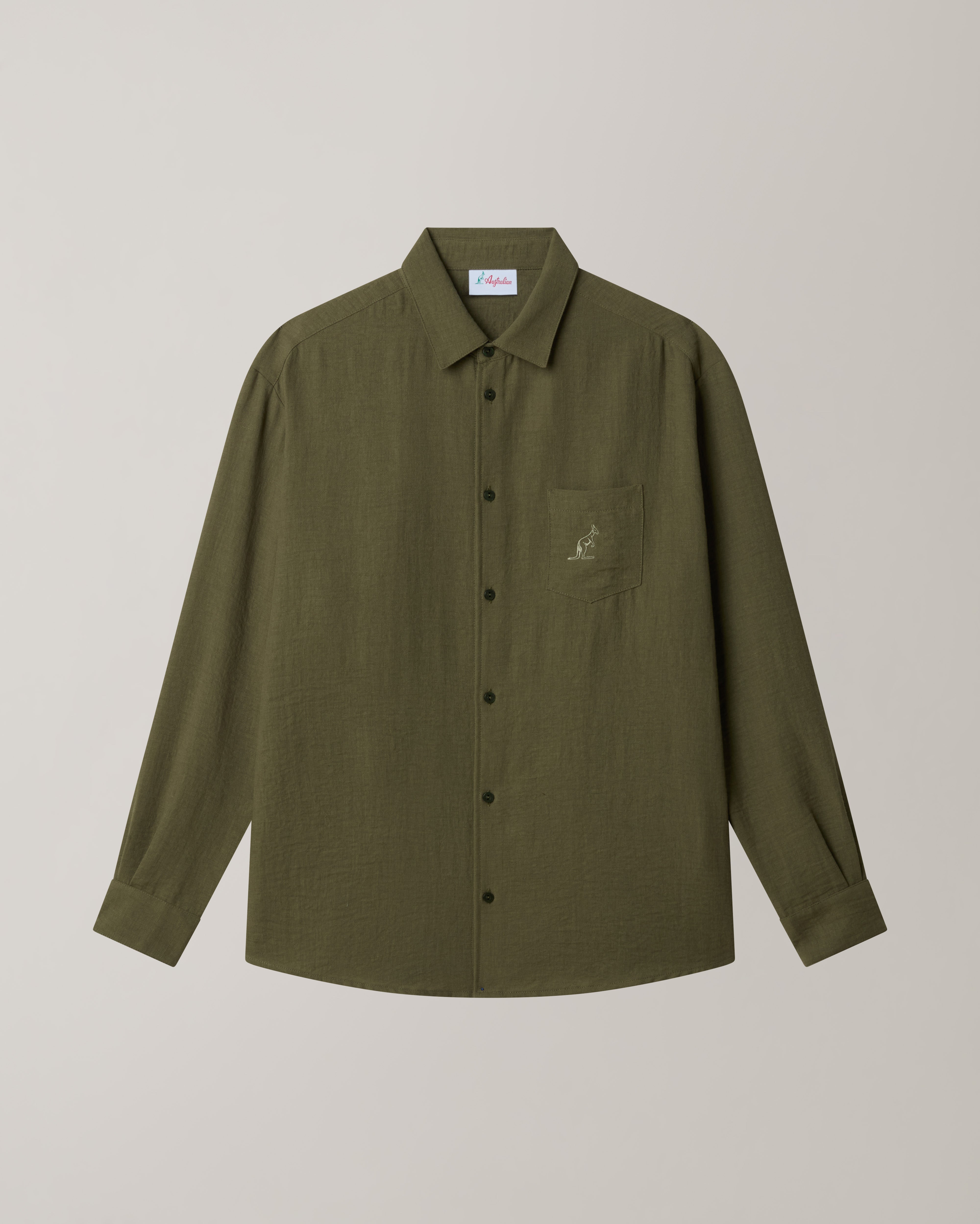 australian-doric-camicia-manica-lunga-canvas image 5