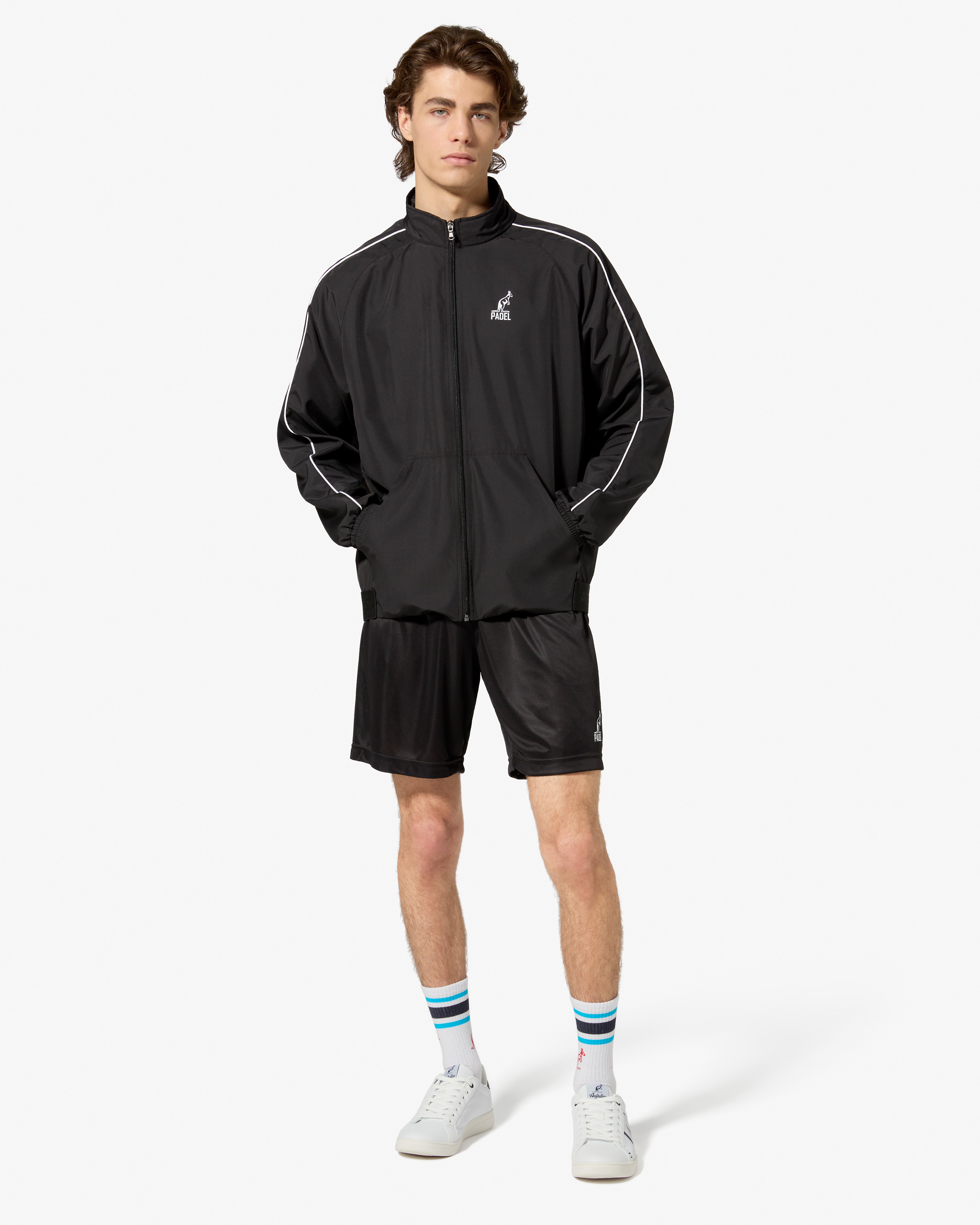 australian-basic-padel-short-short-ace-traspirante-nero image 2
