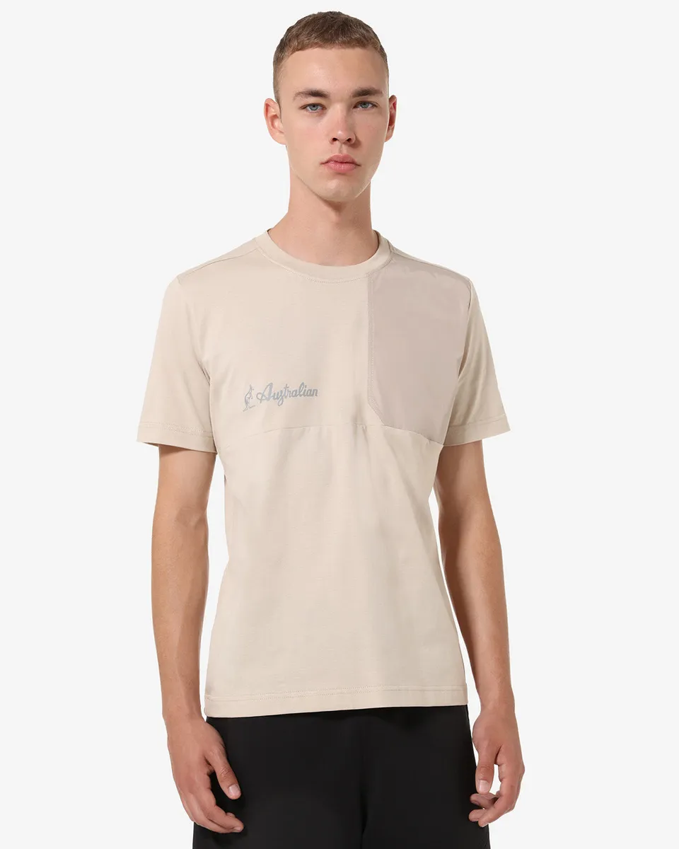 australian-gen-t-shirt-sportswear-maglia-cotone-regular-con-inserti-memory image 1