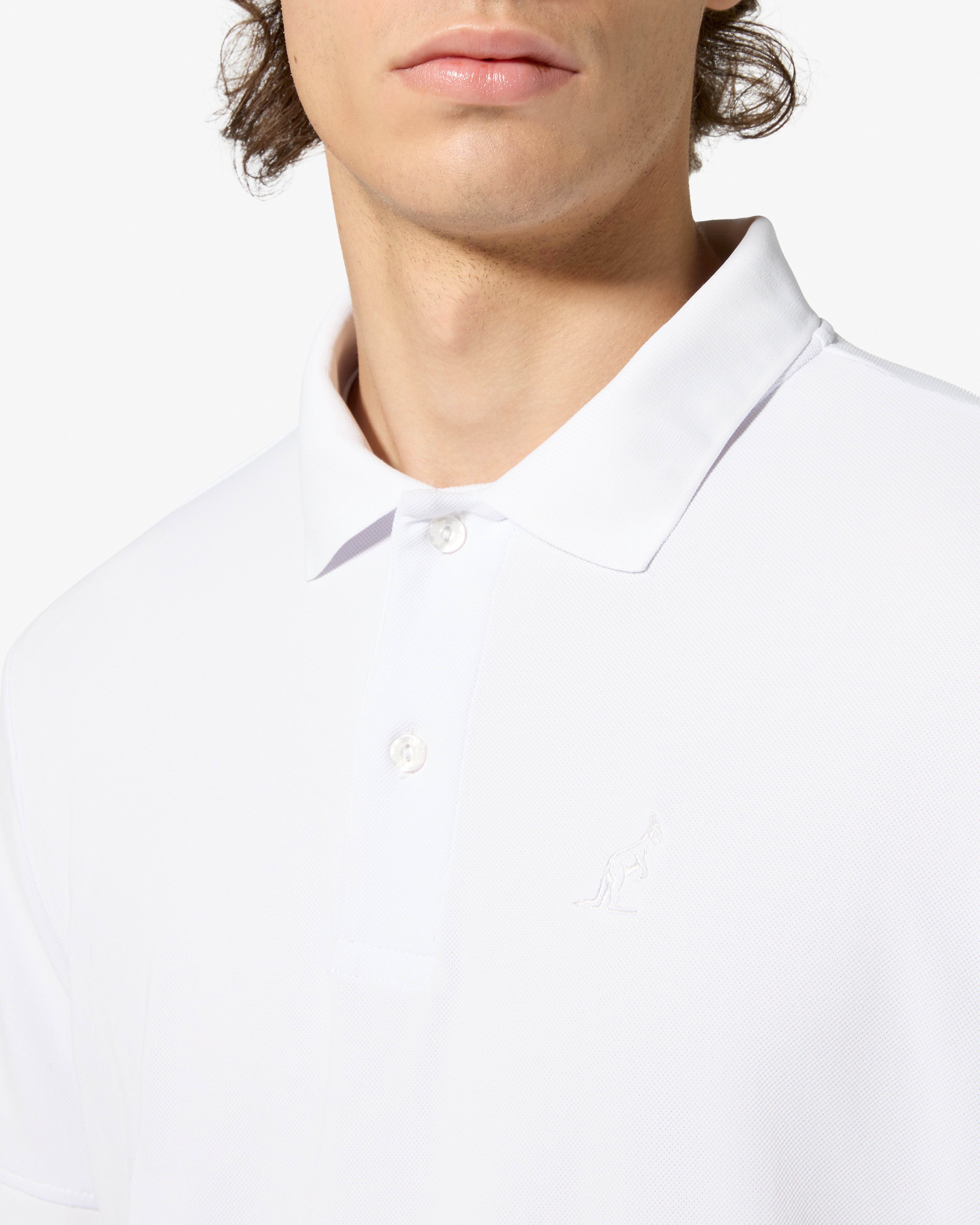 australian-essential-polo-shirt-bianco-piquet-tecnico image 4