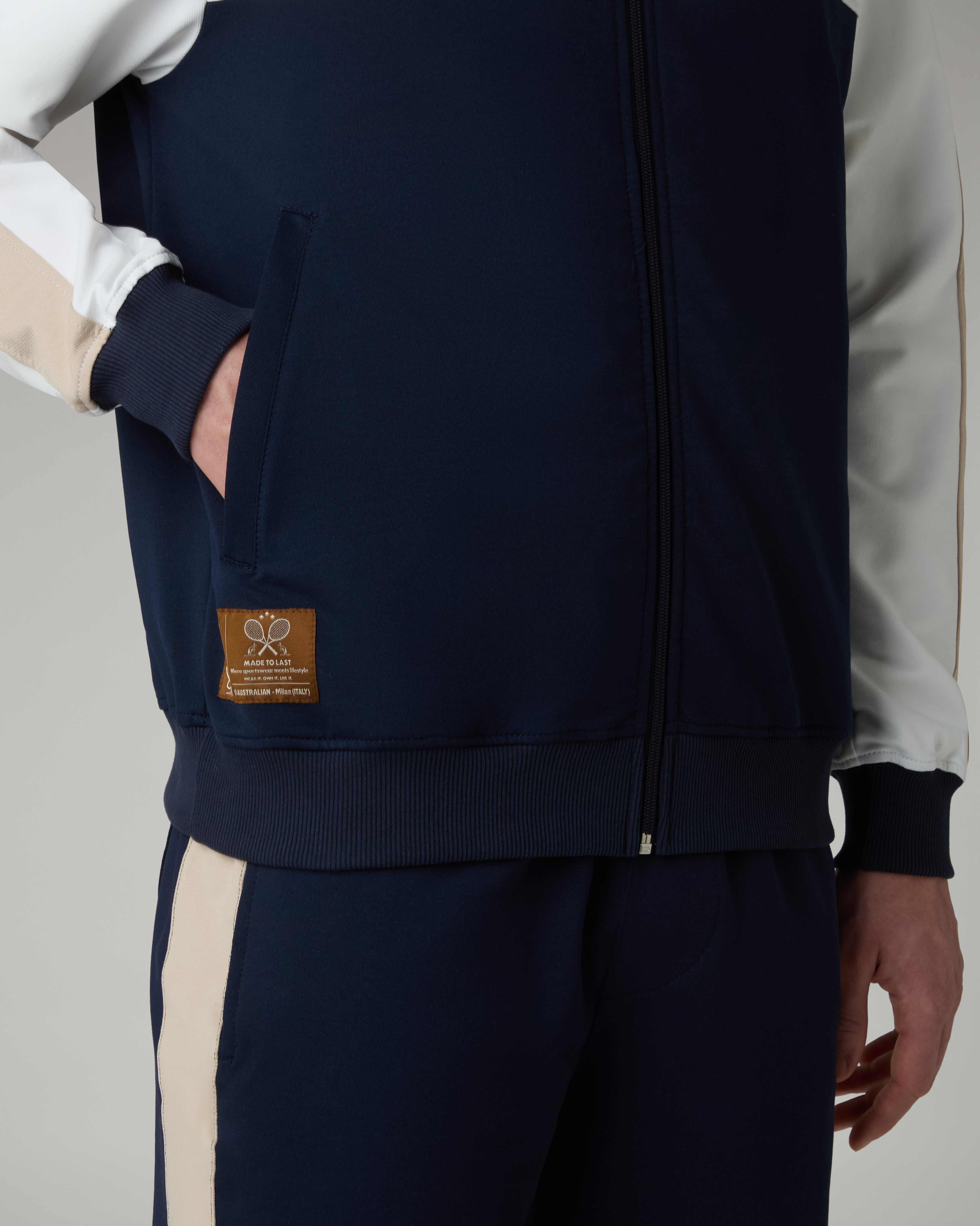 australian-doric-club-track-jacket-felpa-cotone-eclipse-blue image 5