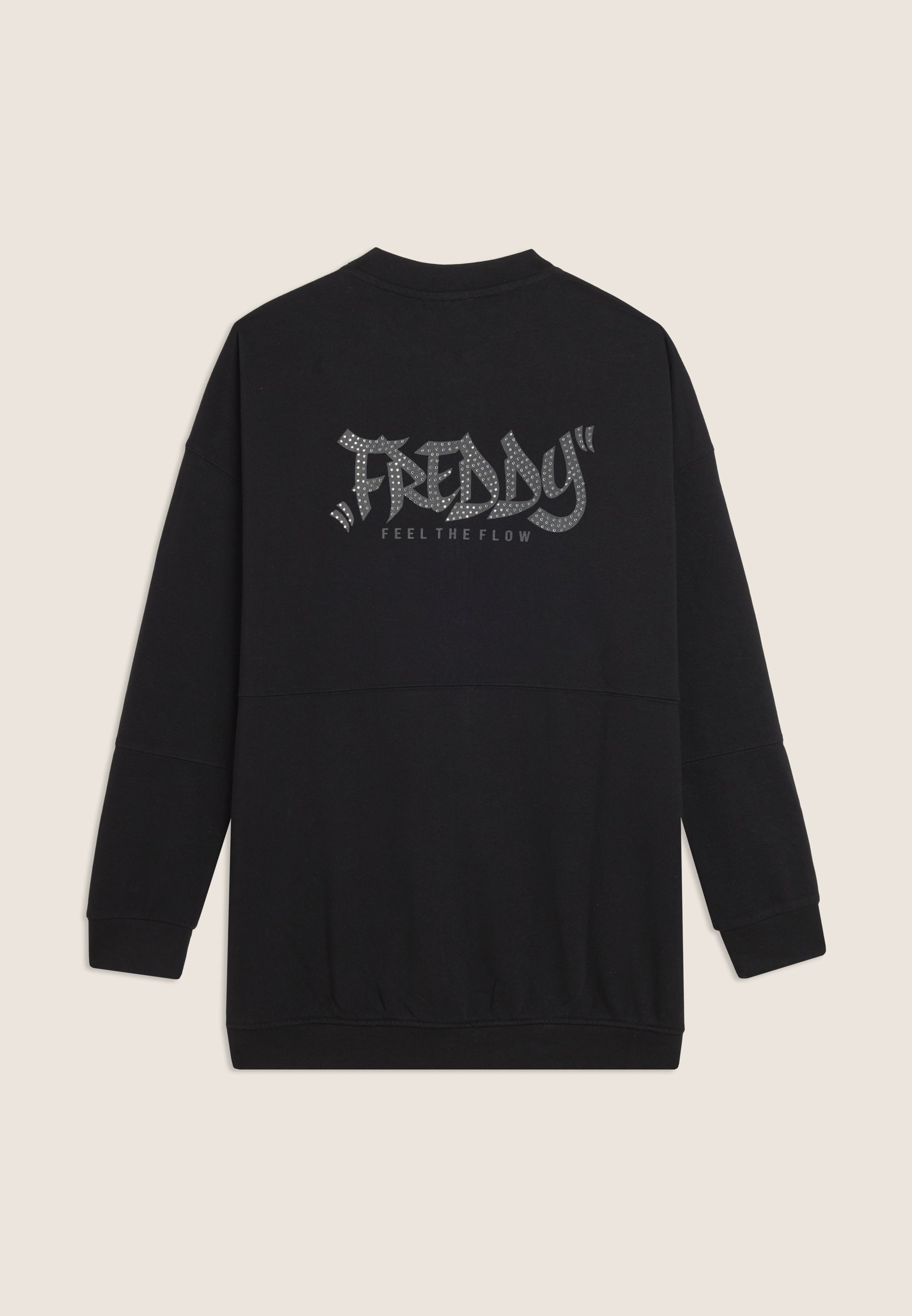 freddy-felpa-zip-oversize-grafica-posteriore-feel-the-flow-french-terry image 6