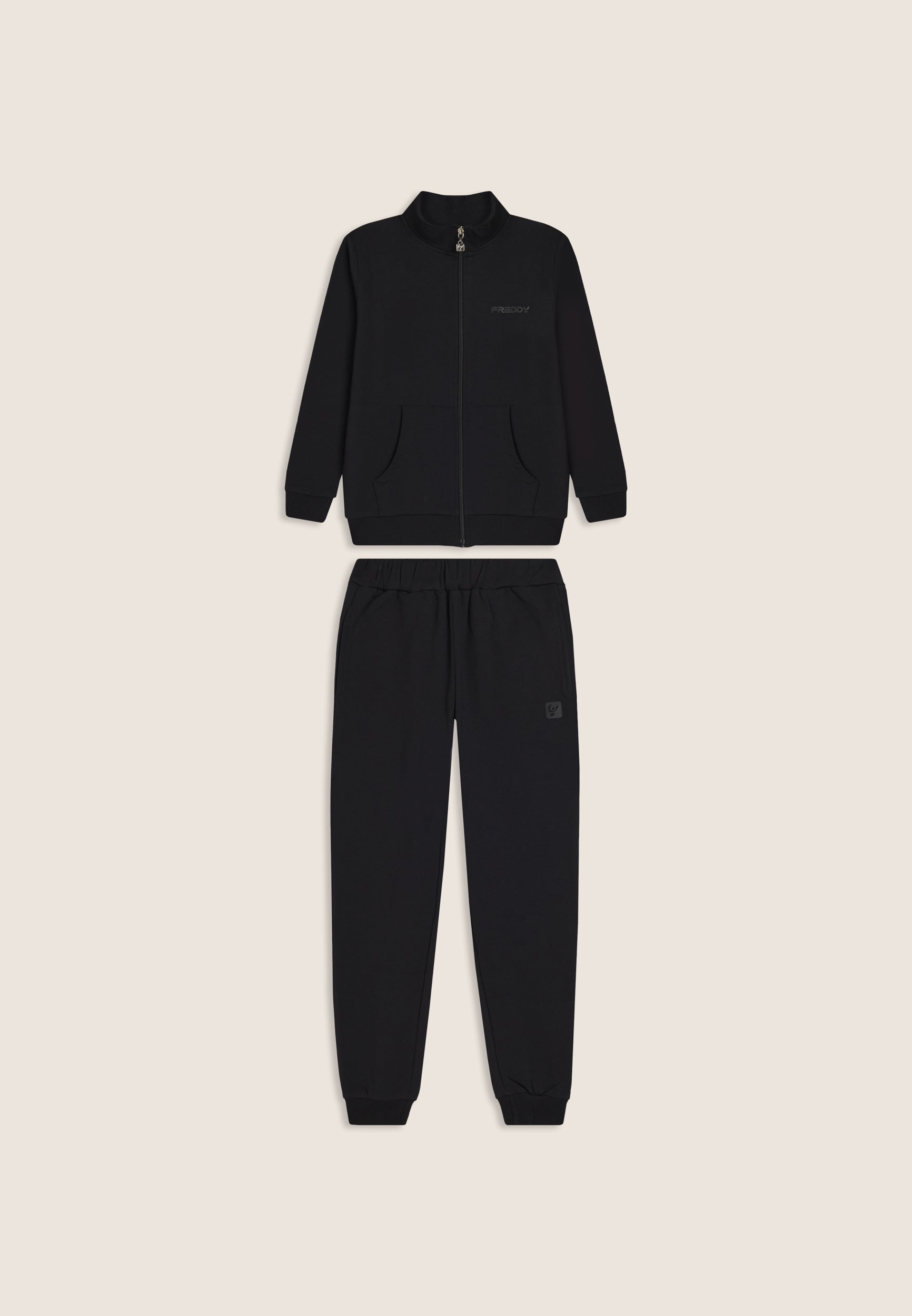 freddy-tuta-junior-full-zip-con-collo-alto-e-tasche image 1