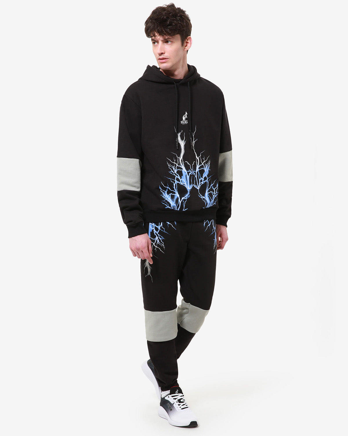 australian-x-phobia-archive-phobia-hoodie-felpa-con-cappuccio-nera image 2