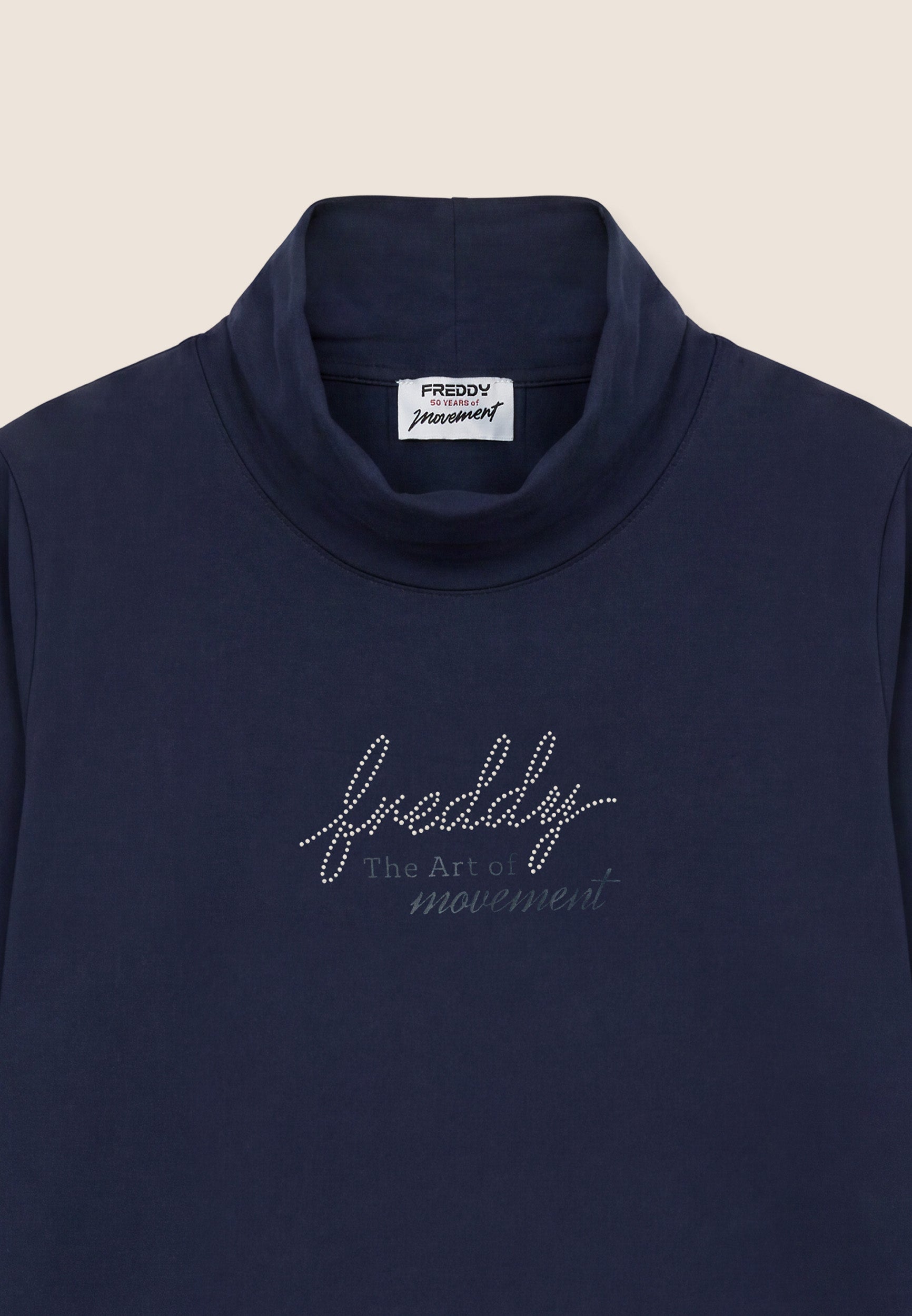 freddy-felpa-comfort-collo-alto-risvolto-perline-the-art-of-movement image 3