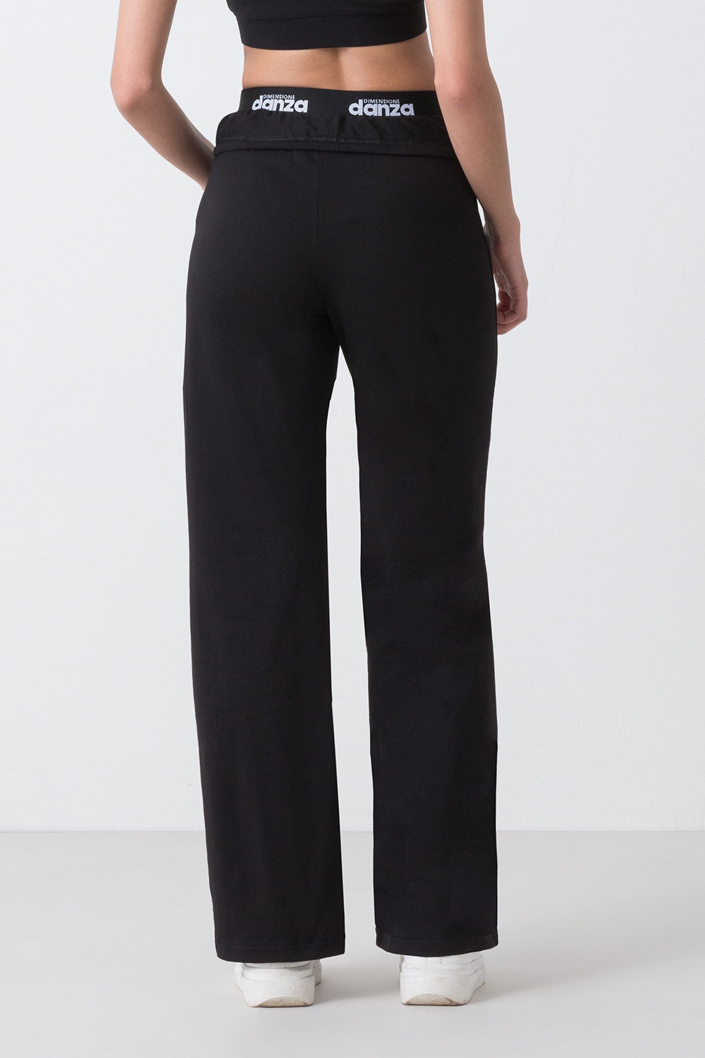dimensione-danza-basic-pantalone-in-jersey-stretch-con-elastico-jacquard image 3