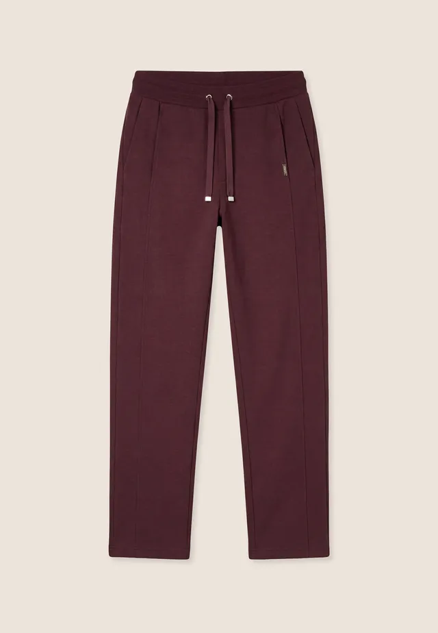 freddy-pantaloni-regular-in-felpa-modal-con-vita-in-costina image 1