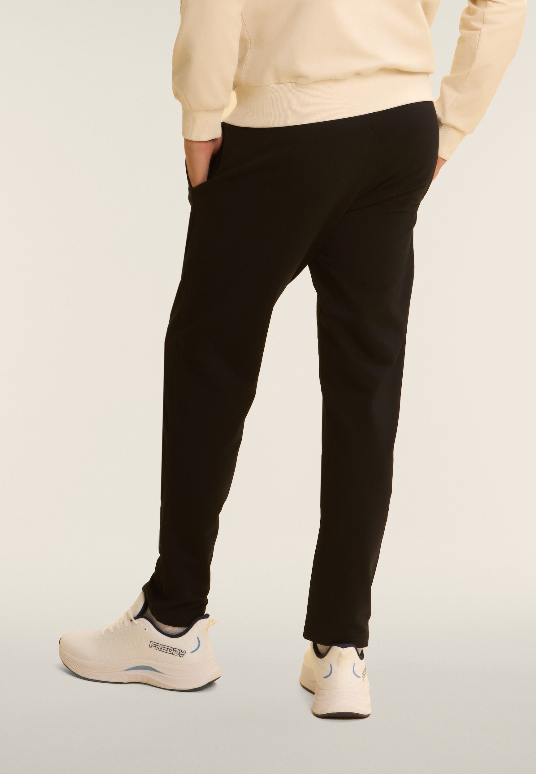 freddy-tuta-uomo-cotone-interlock-con-cappuccio-e-zip-full-zip image 5