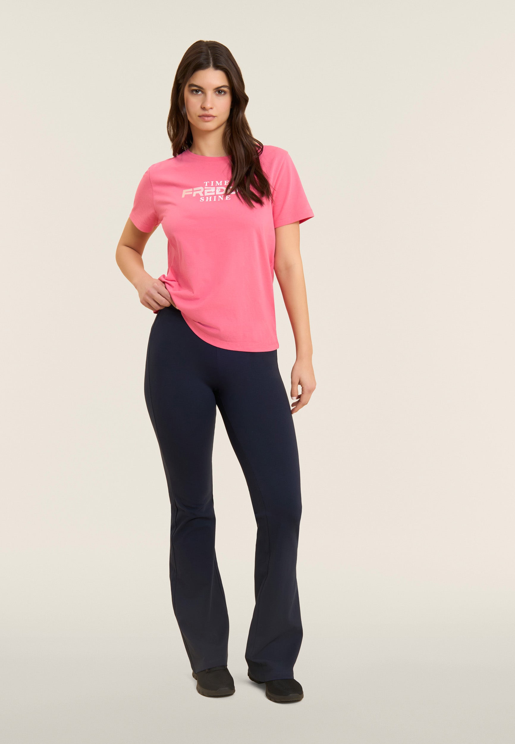 freddy-leggings-aderenti-fondo-a-zampa-vita-regular image 2
