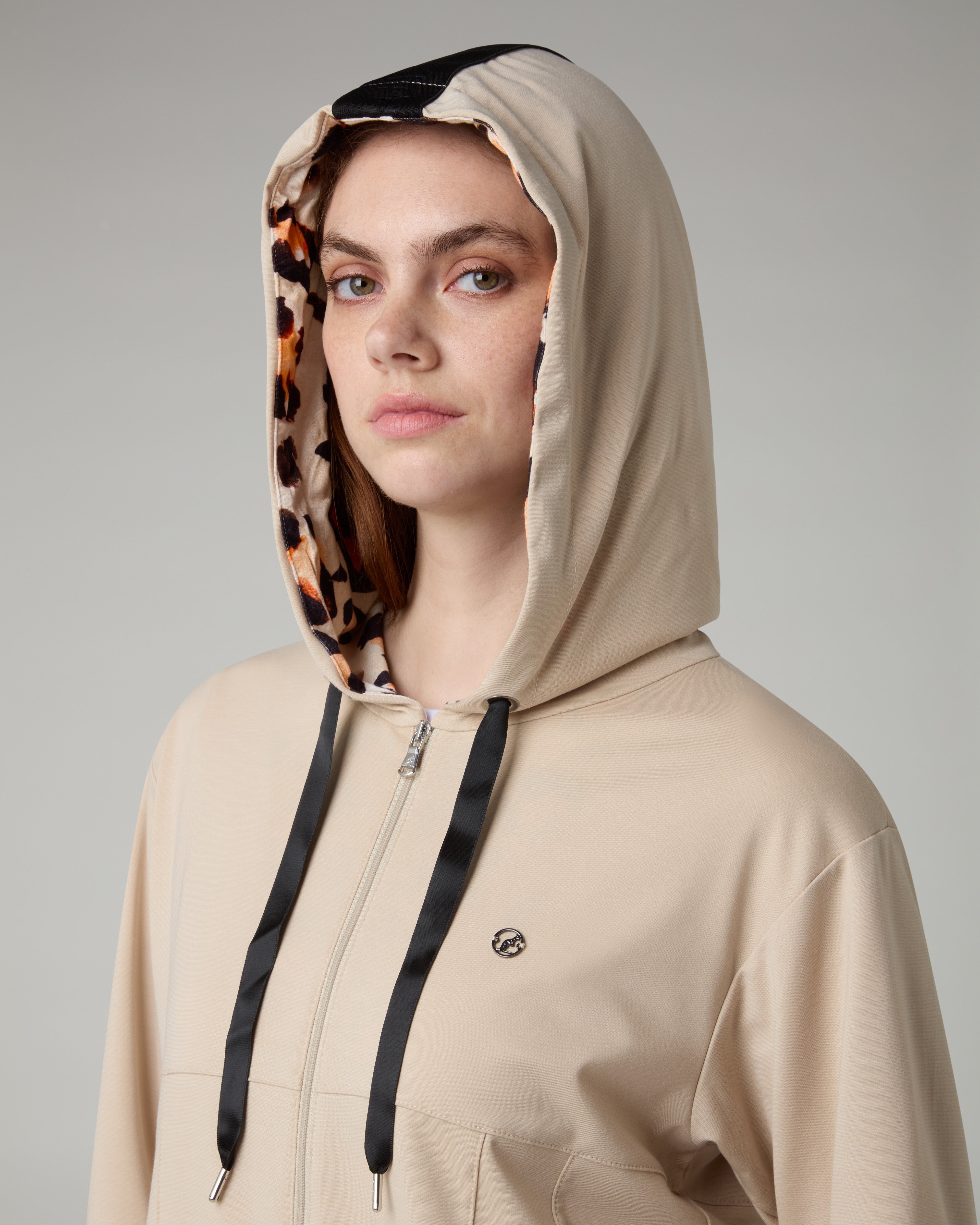 australian-signature-tracksuit-tuta-uomo-flow-interlock-sabbia image 4