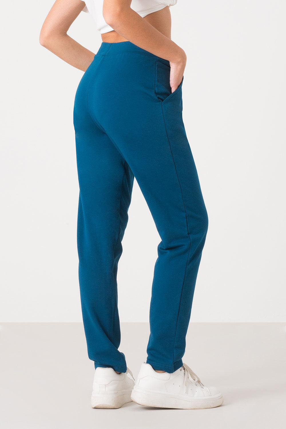 dimensione-danza-pantalone-regular-fit-donna-stretto-al-fondo-con-tasche image 7