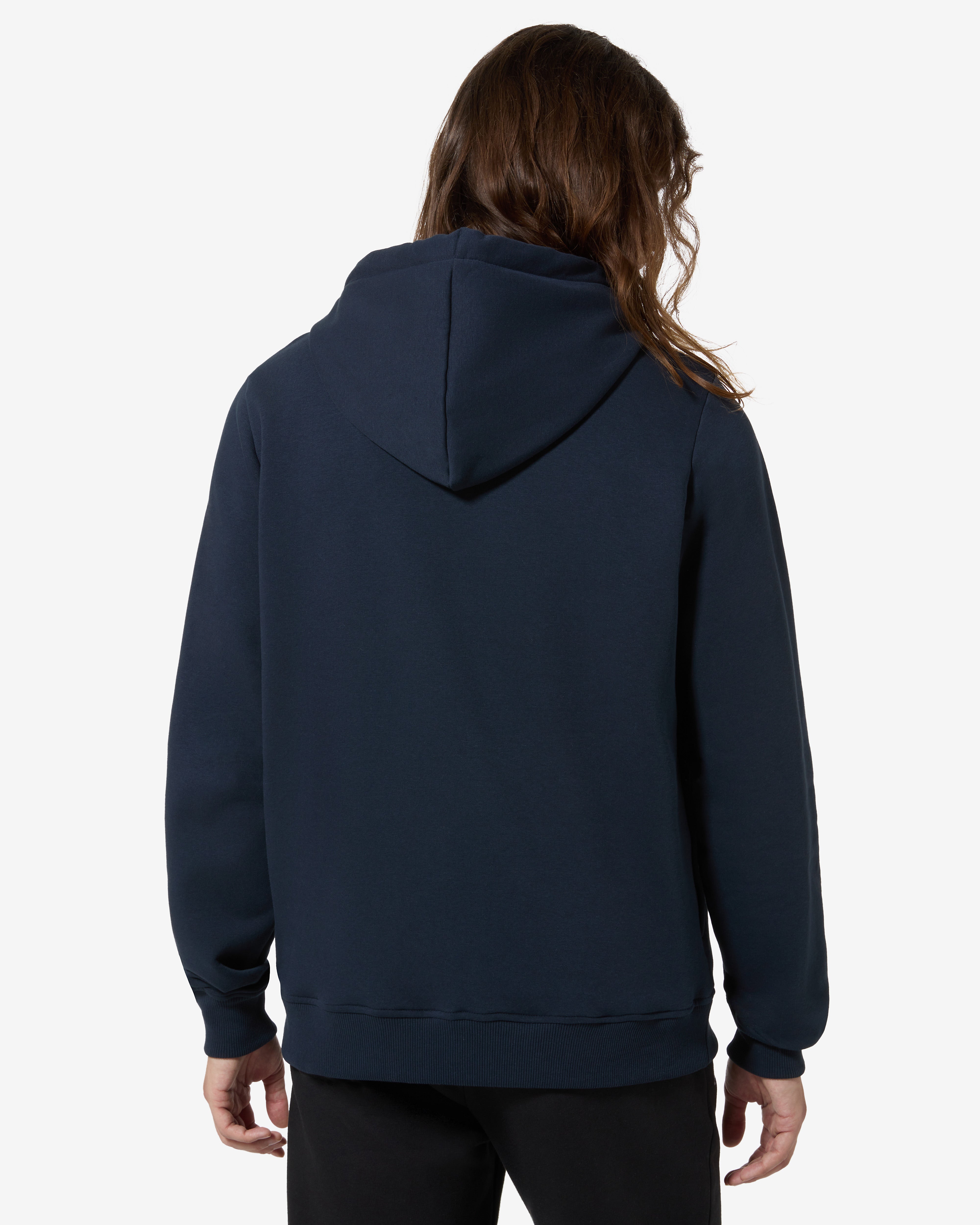 australian-raw-pink-track-jacket-giacca-felpa-blu-navy-made-in-italy image 2