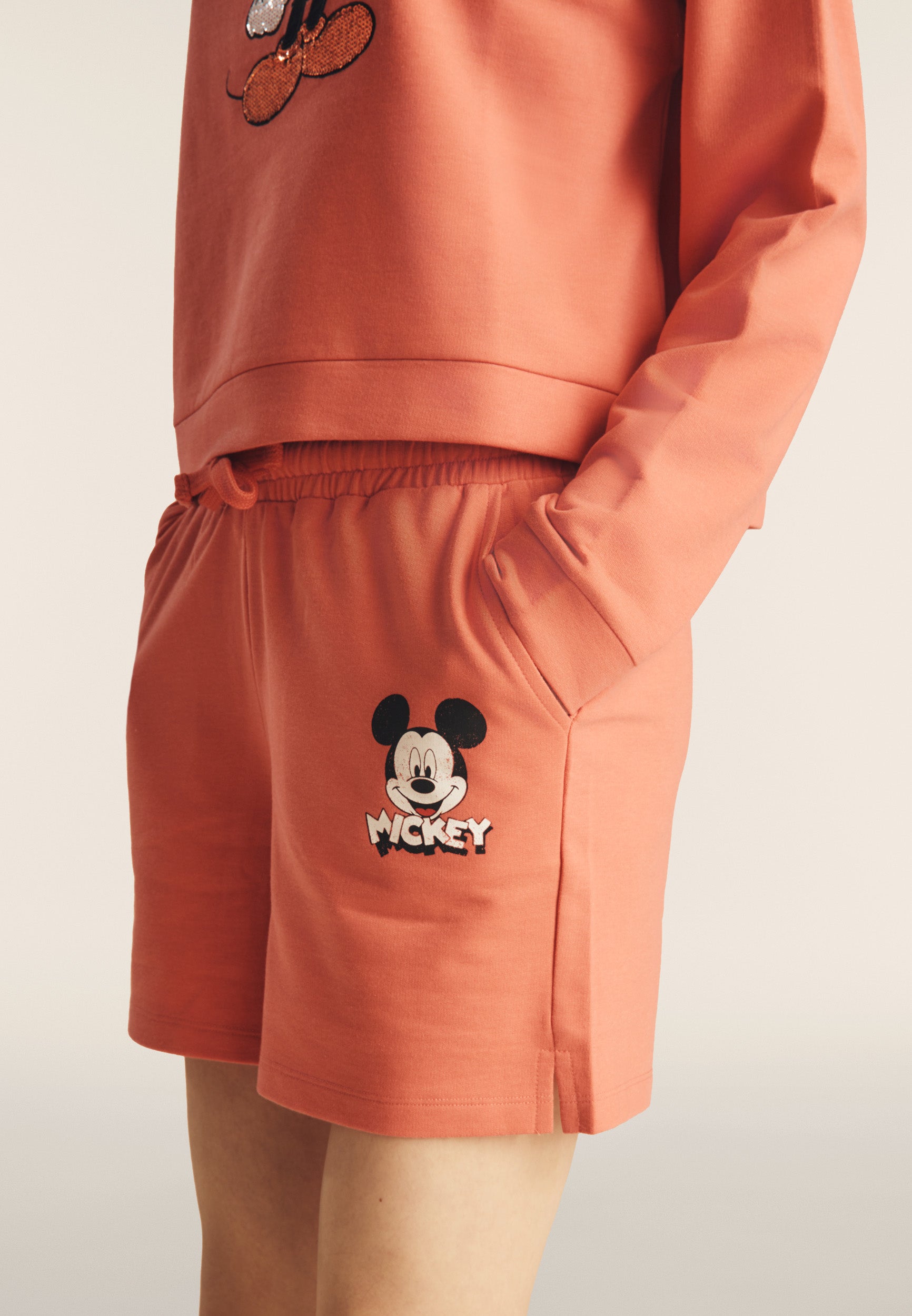 freddy-pantaloncini-regular-fit-mickey-mouse-in-french-terry image 3