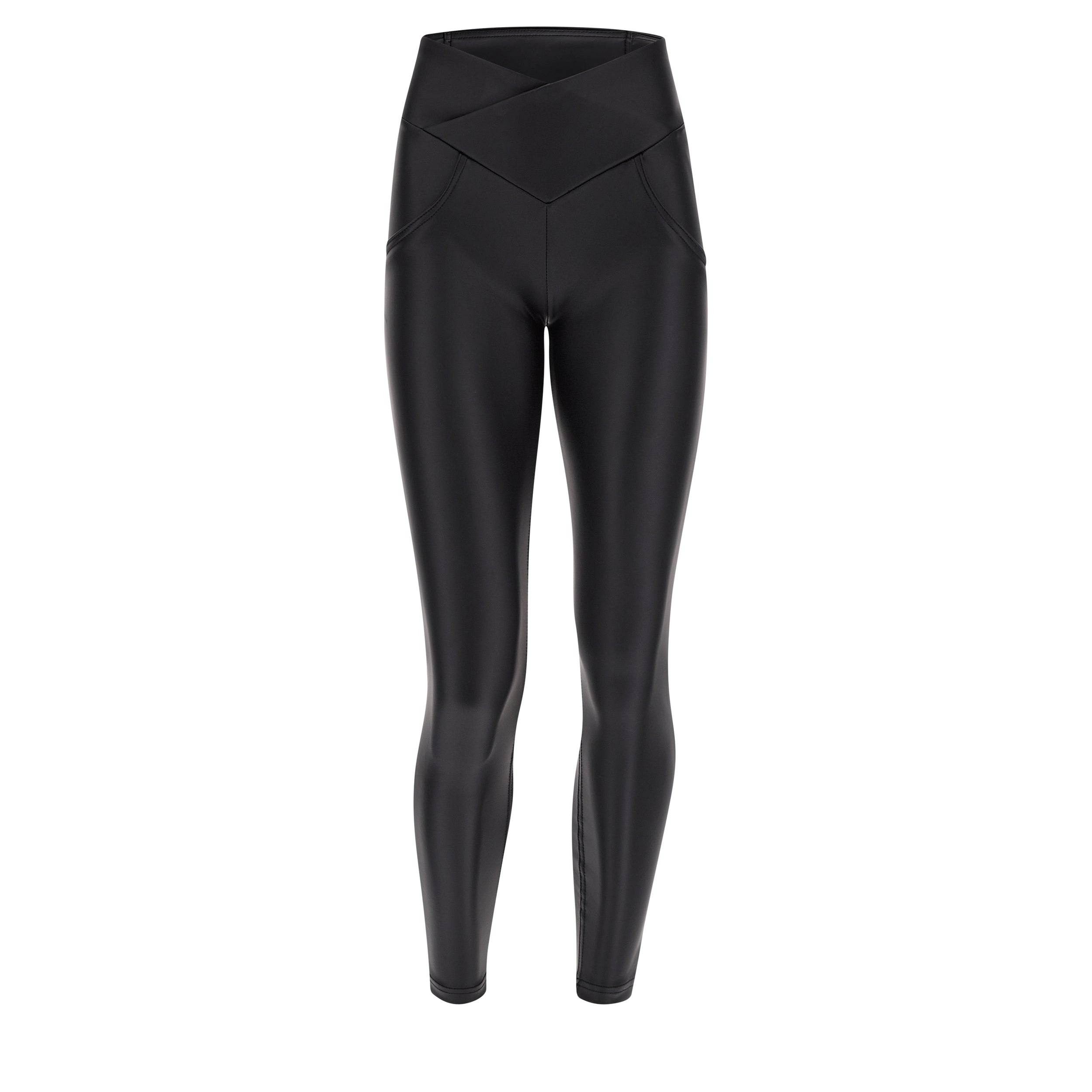 freddy-pantaloni-push-up-wr-up-similpelle-vita-alta-con-incrocio image 5