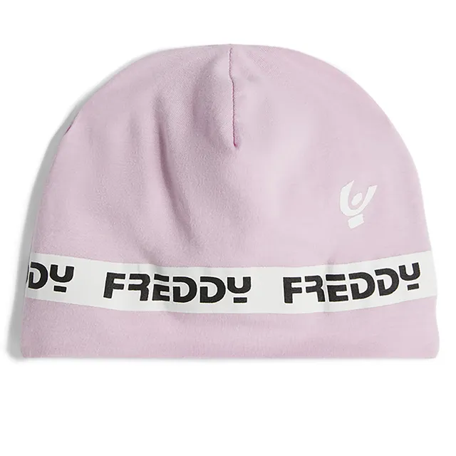 freddy-berrettino-bambina-a-cuffia-in-cotone-con-banda-logata image 1