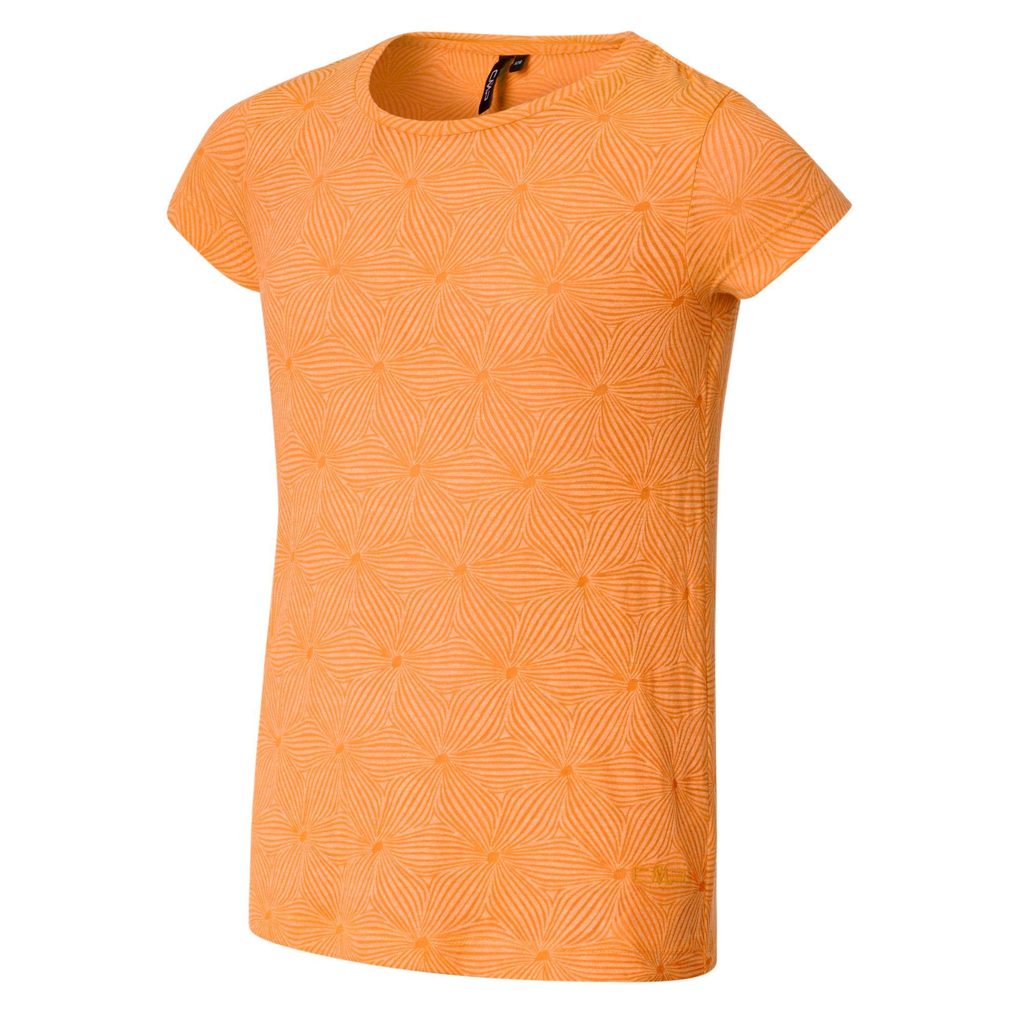 cmp-t-shirt-bambina-con-stampa-floreale-60-cotone image 4