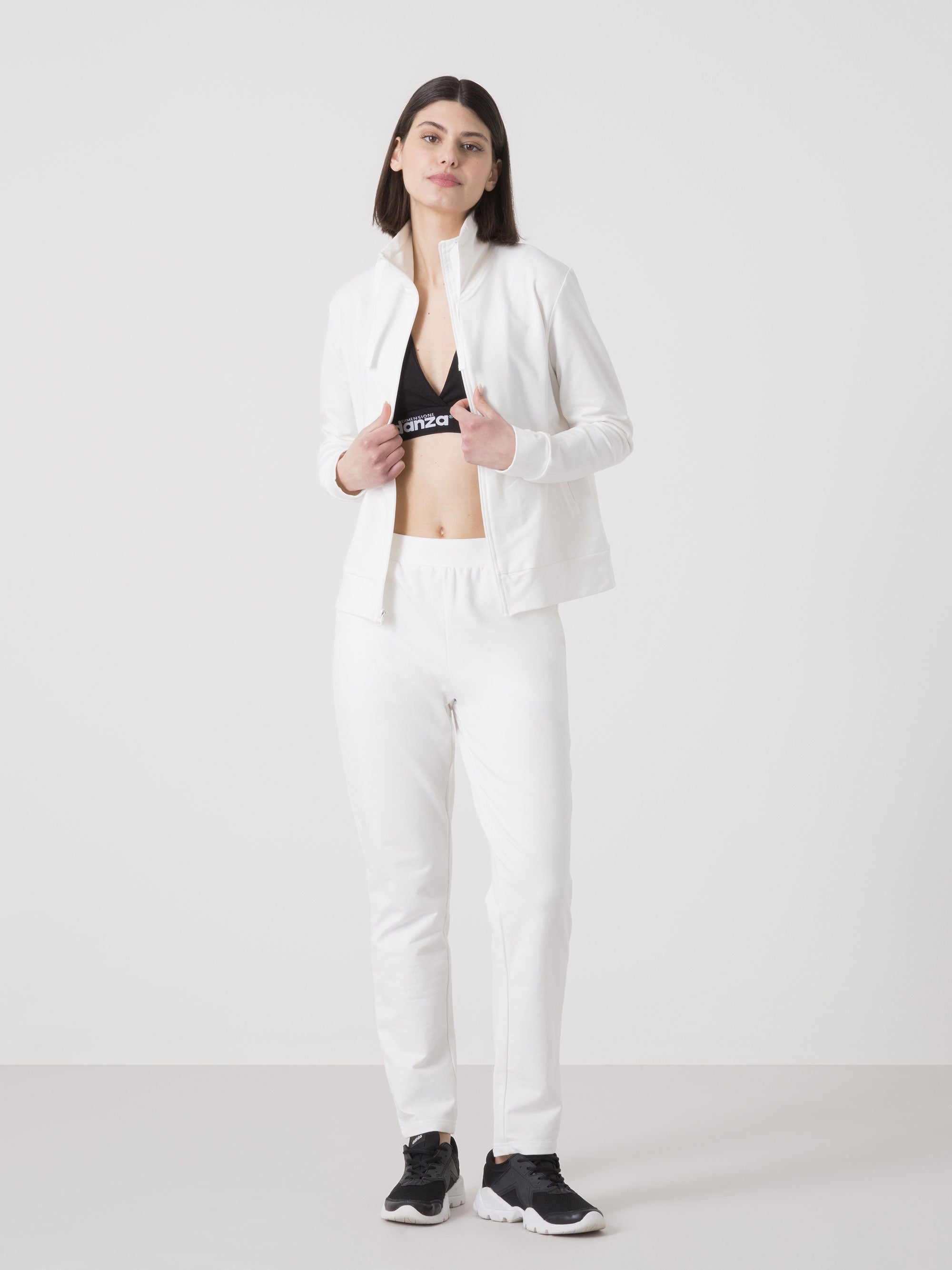 dimensione-danza-felpa-full-zip-con-collo-alto-regolabile-felpa-donna image 7