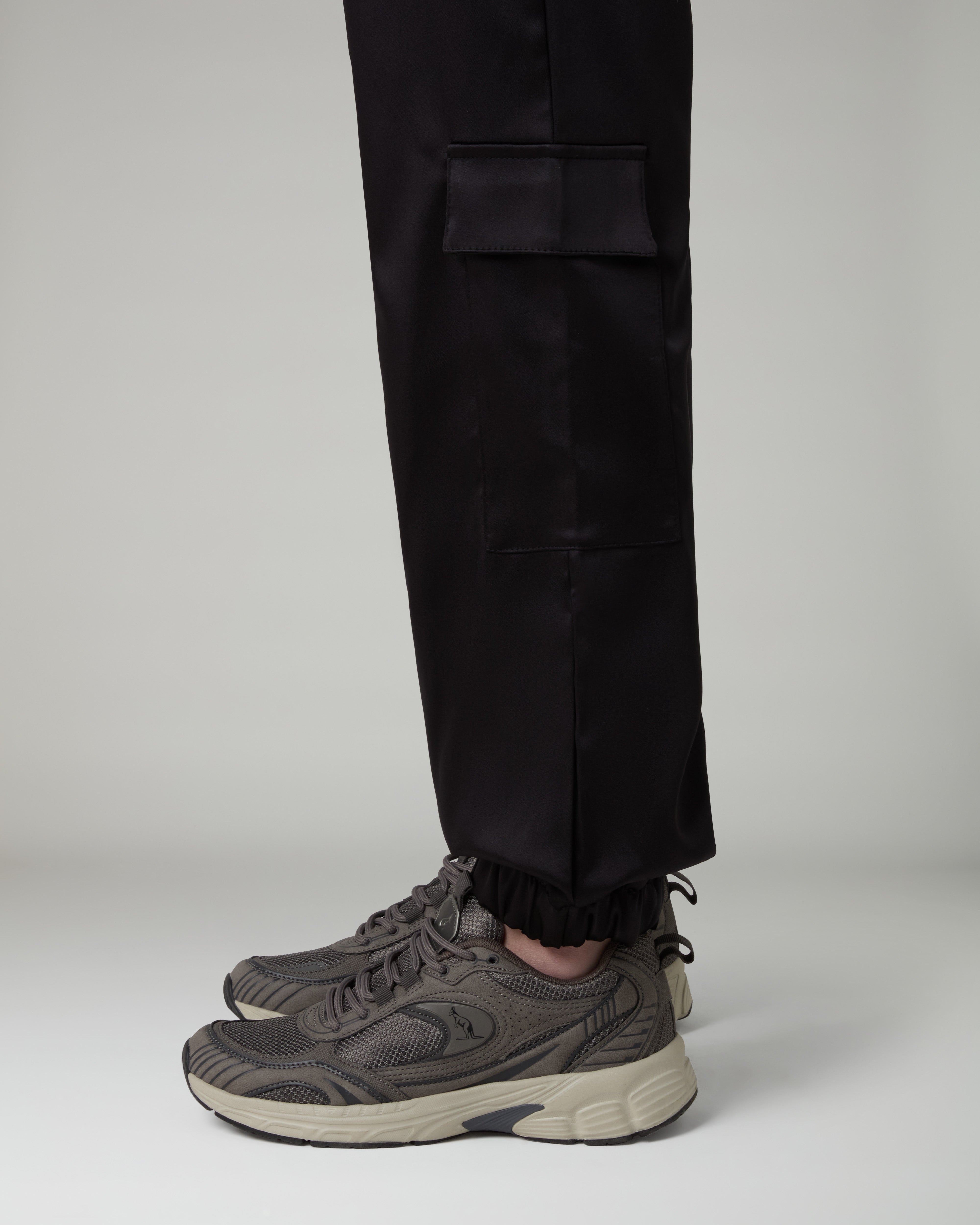 australian-glam-satin-pantalone-cargo-jogger image 5