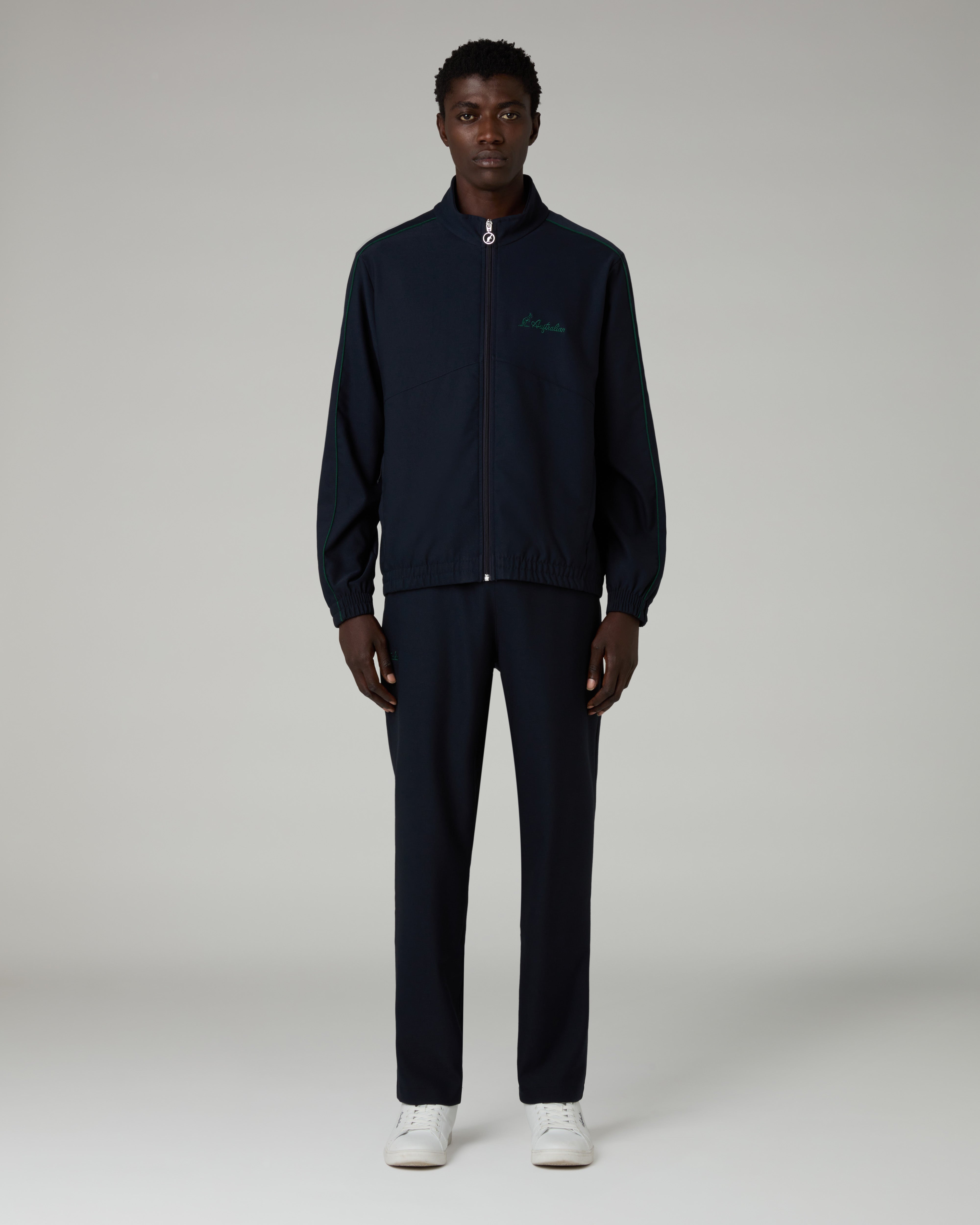 australian-oblivion-tracksuit-tuta-uomo-gabardine-wool-eclipse-blue image 1