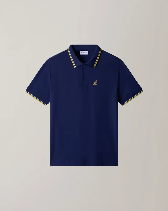 australian-2-stripes-polo-shirt-polo-tennis-uomo-blu-cosmo image 1