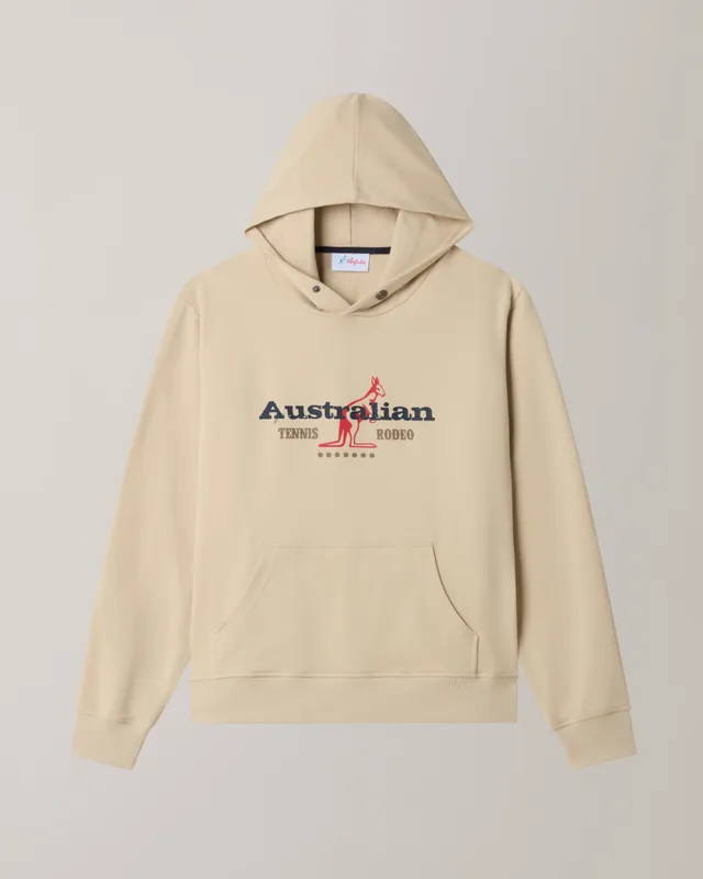 australian-rodeo-hoodie-felpa-cappuccio-sabbia-uomo image 1