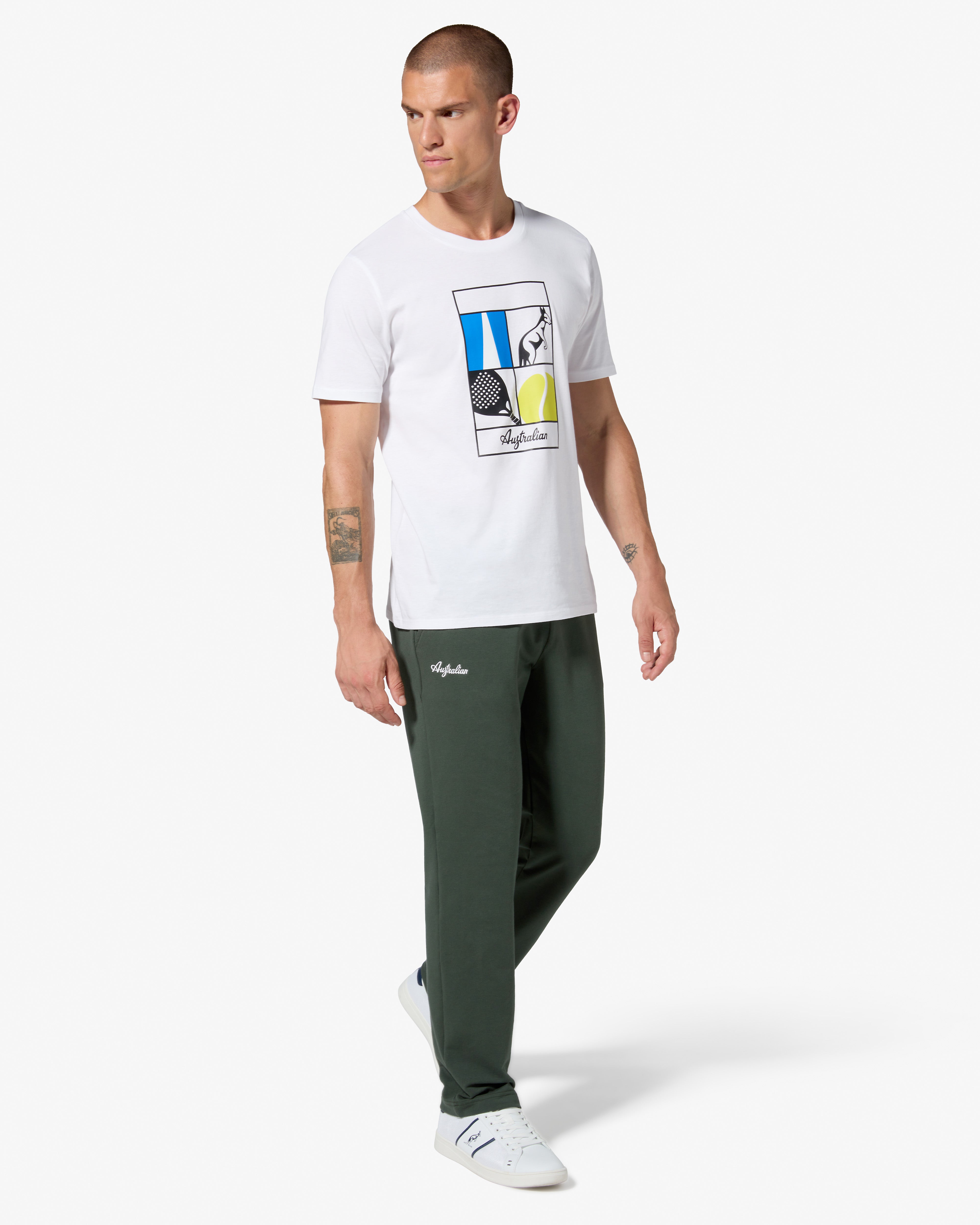 australian-meridiana-t-shirt-maglietta-cotone-bianca image 2