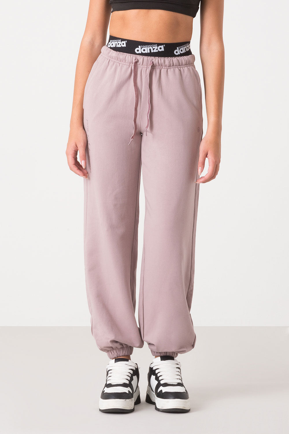 dimensione-danza-pantalone-donna-modal-stretch-con-elastico-al-fondo image 1