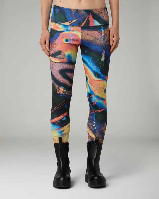 australian-nebula-leggings-stretch-stampa-all-over-blu image 1