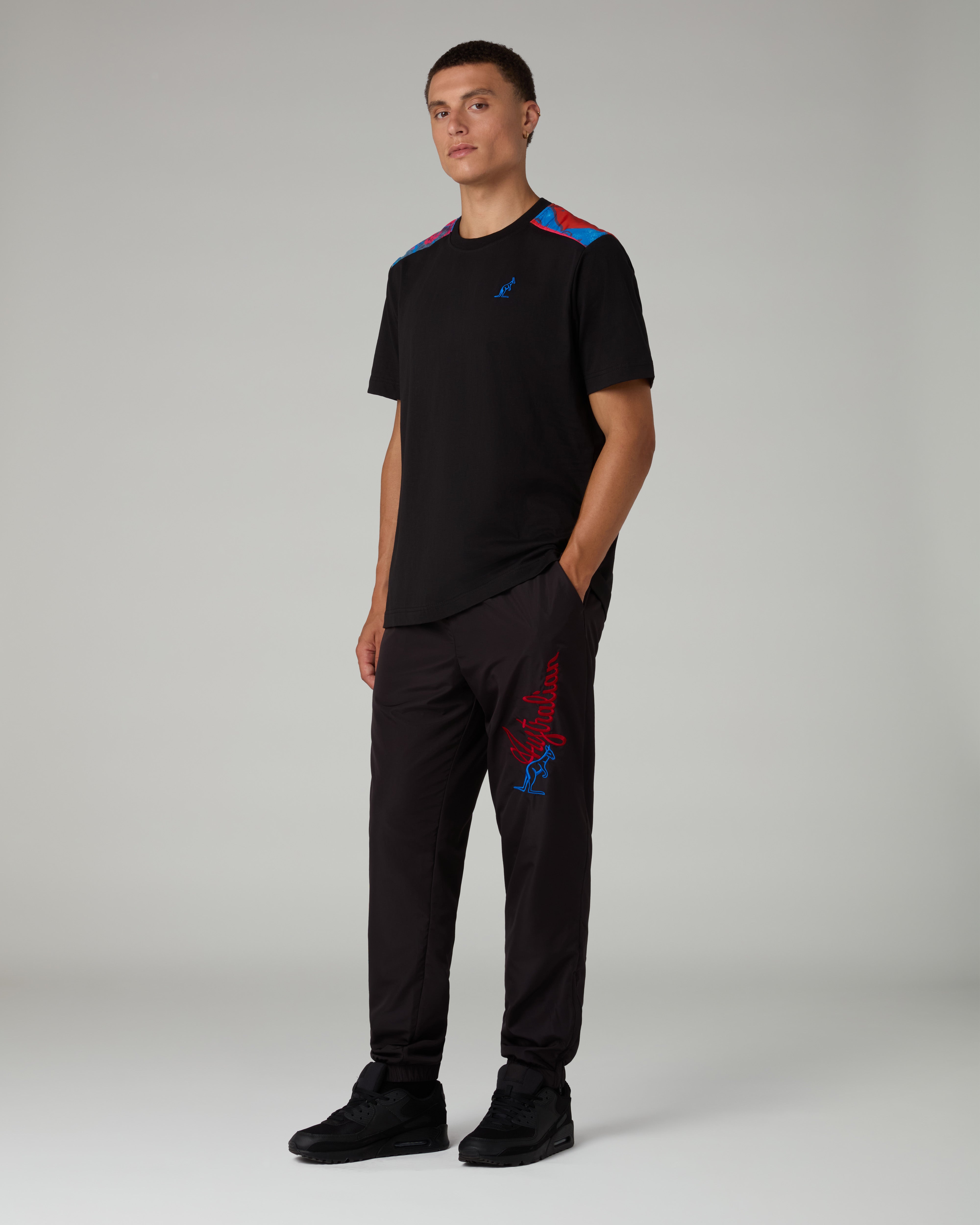 australian-randall-cotton-t-shirt-heritage-nero image 2